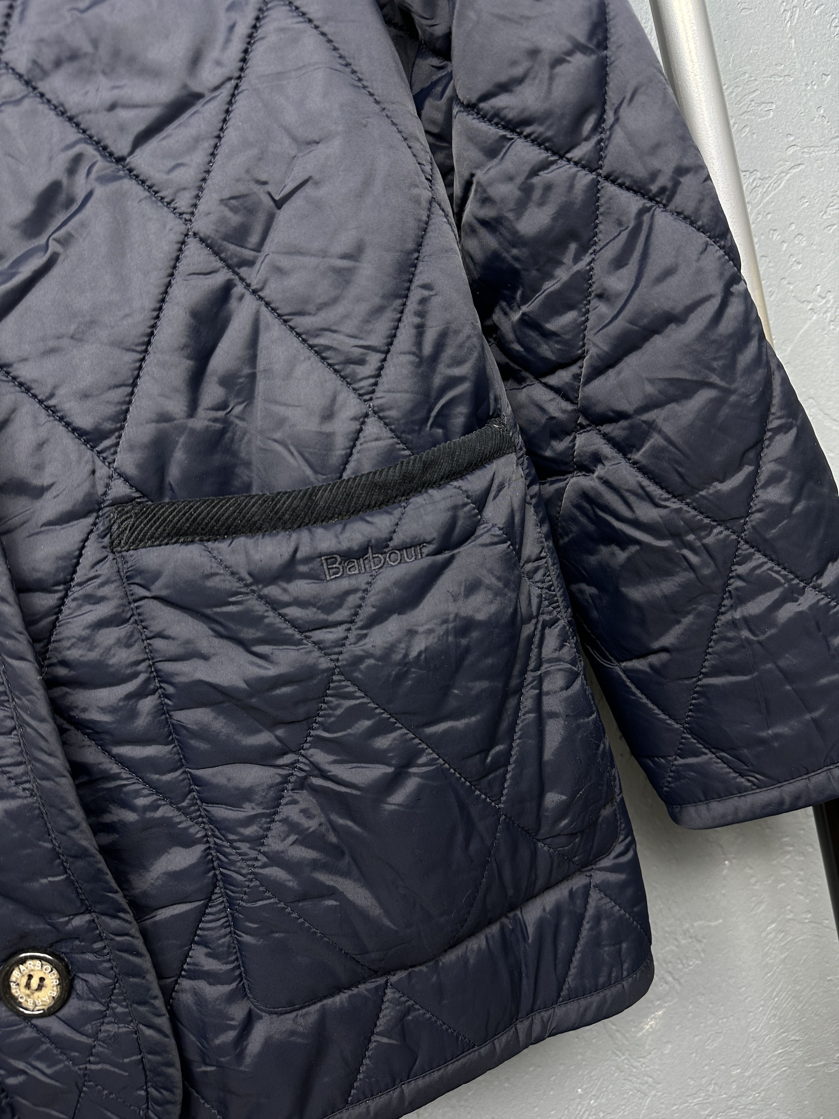 Barbour Barbour Womens Roslin Quilted Jacket Size L / US 10 / IT 46 - 3 Thumbnail