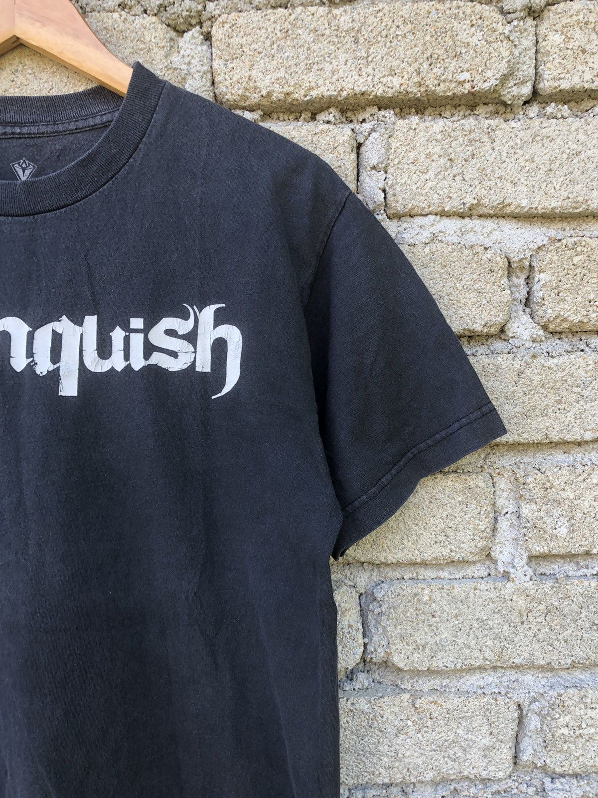 Japanese Brand Vintage Sunfaded Vanquish Spellout Tshirt Size US M / EU 48-50 / 2 - 6 Thumbnail