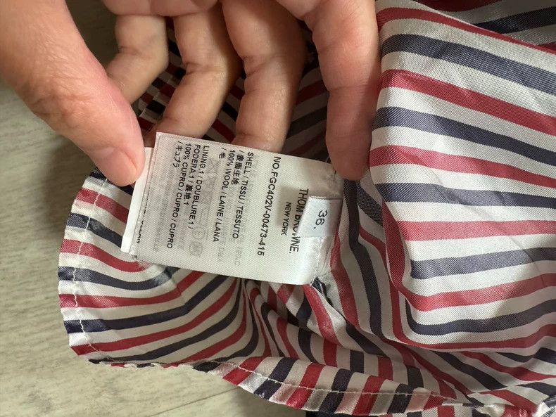 Thom Browne Thom Browne Women's pleated skirt short skirt 2503-Nextarro Size 24" / US 00 / IT 34 - 5 Thumbnail