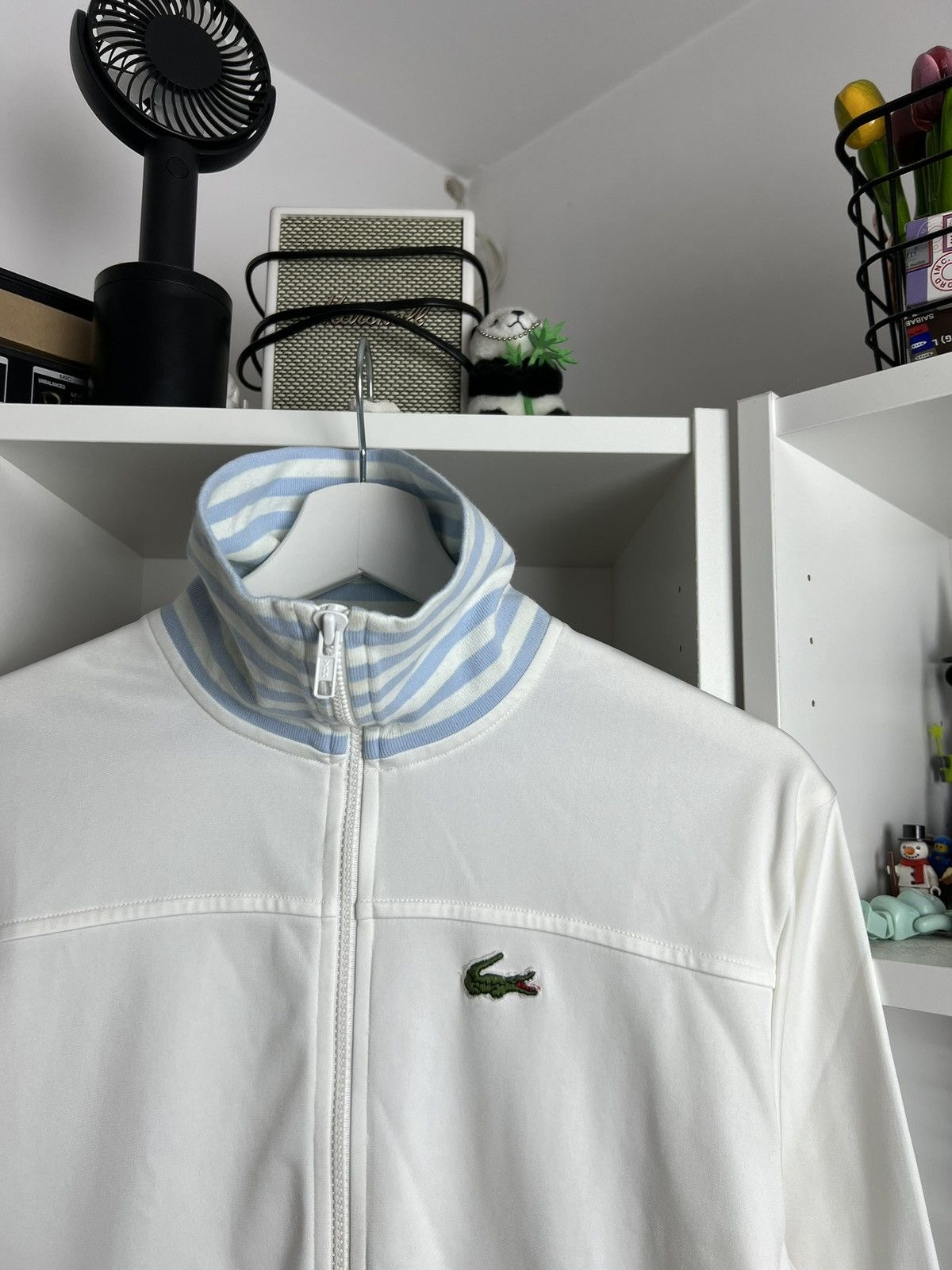 Designer × Lacoste × Vintage Vintage 90s Lacoste tracksuit two piece set M old money rare Size M / US 6-8 / IT 42-44 - 6 Thumbnail