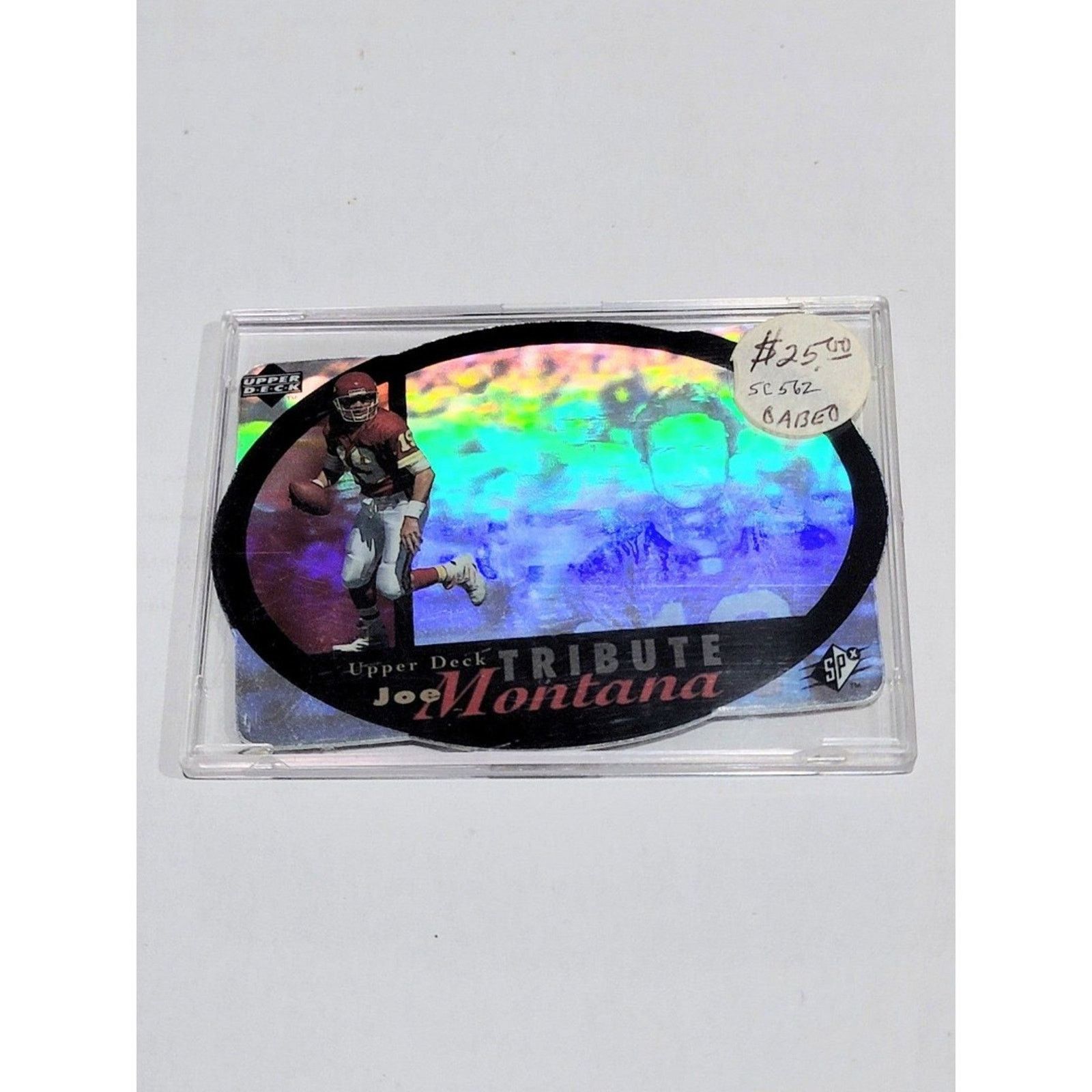 NFL Joe Montana 1996 SPx #UDT19 Tribute in Mint Condition Size ONE SIZE - 1 Thumbnail
