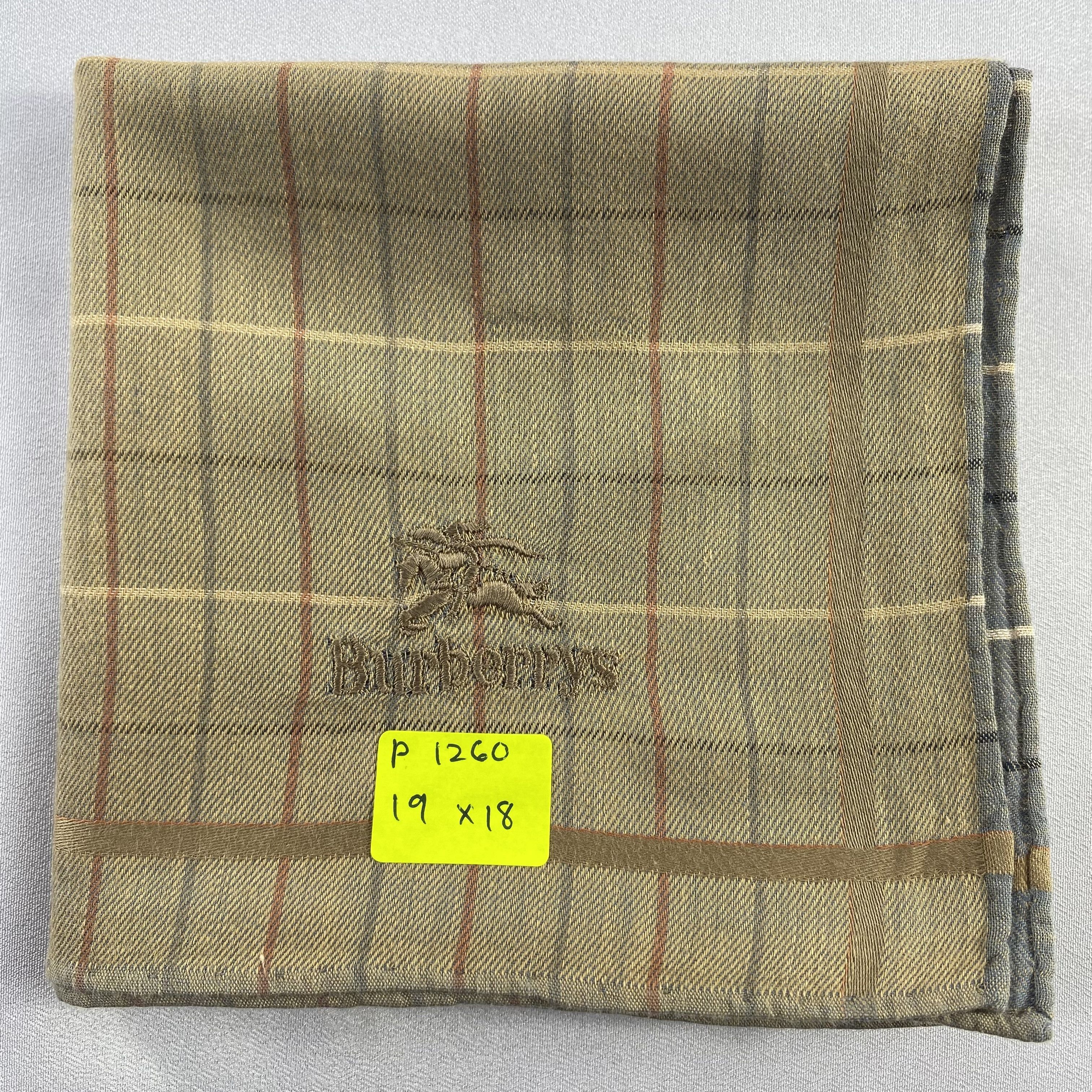 Burberry × Vintage Burberry Handkerchief / Neckerchief / Bandana-P1260 Size ONE SIZE - 5 Thumbnail