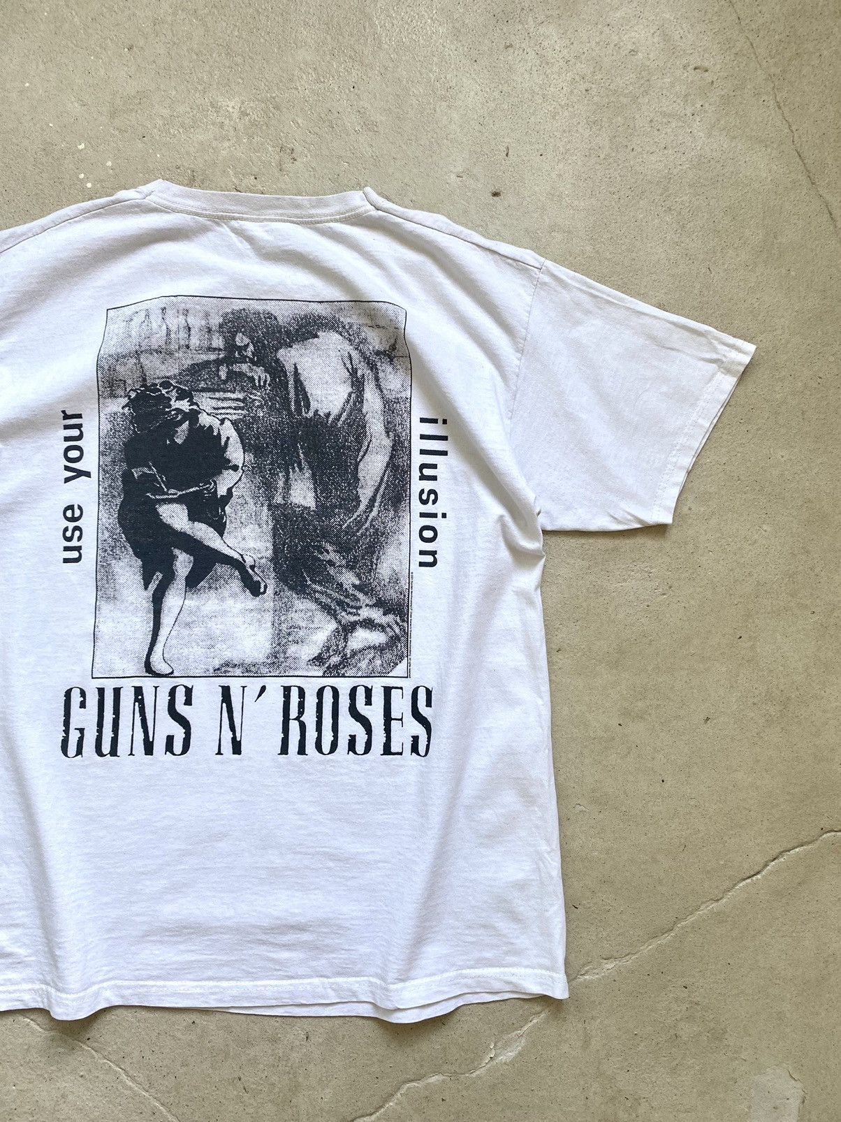 Band Tees × Guns N' Roses × Vintage Vintage Live Let Die Guns N Roses Band Rock T Shirt Size US L / EU 52-54 / 3 - 9 Thumbnail