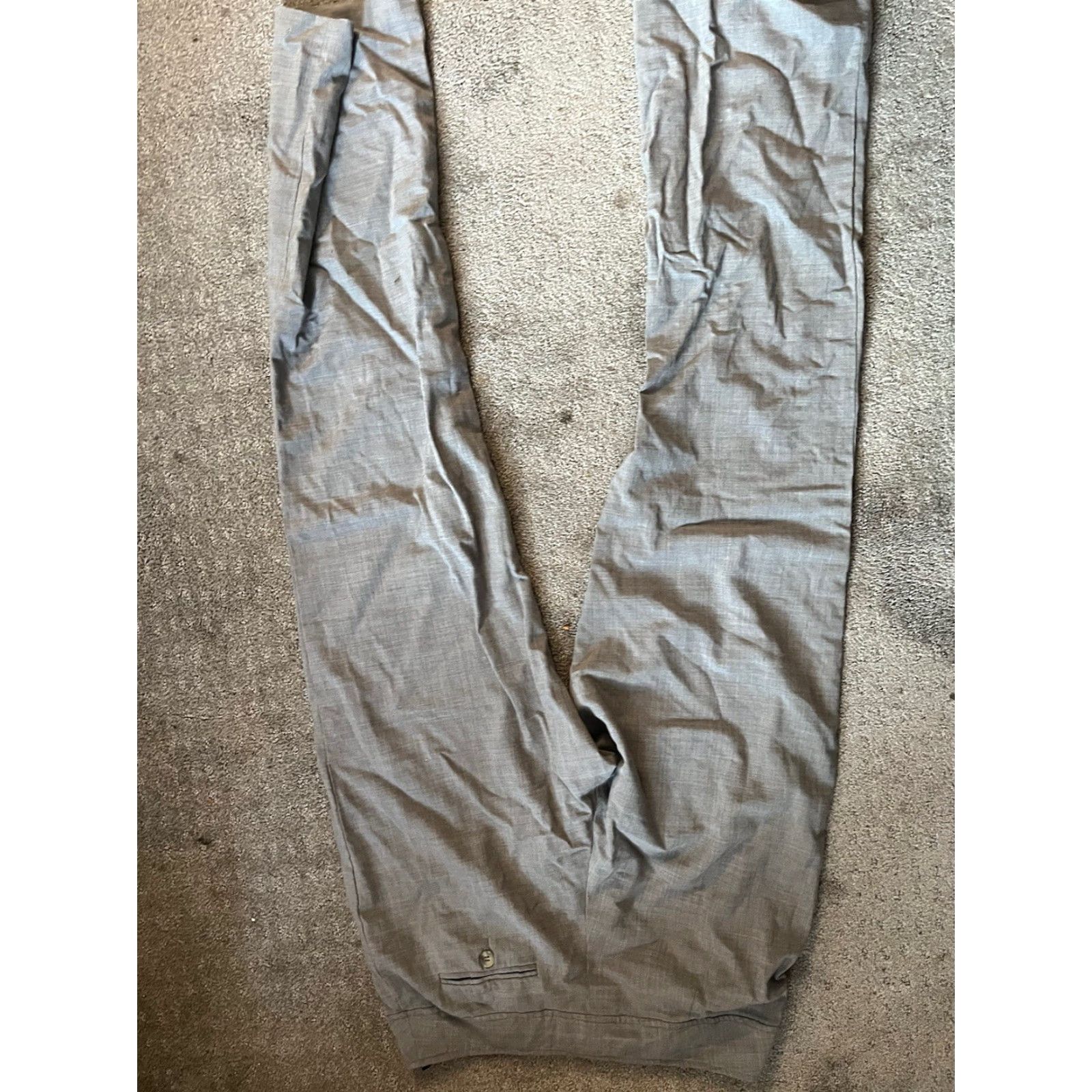 French Connection FRENCH CONNECTION Wide Leg Dress Pants Gray Wool Viscose Blend Adult 10 Classic 90s Womens Size 32" / US 10 / IT 46 - 3 Thumbnail