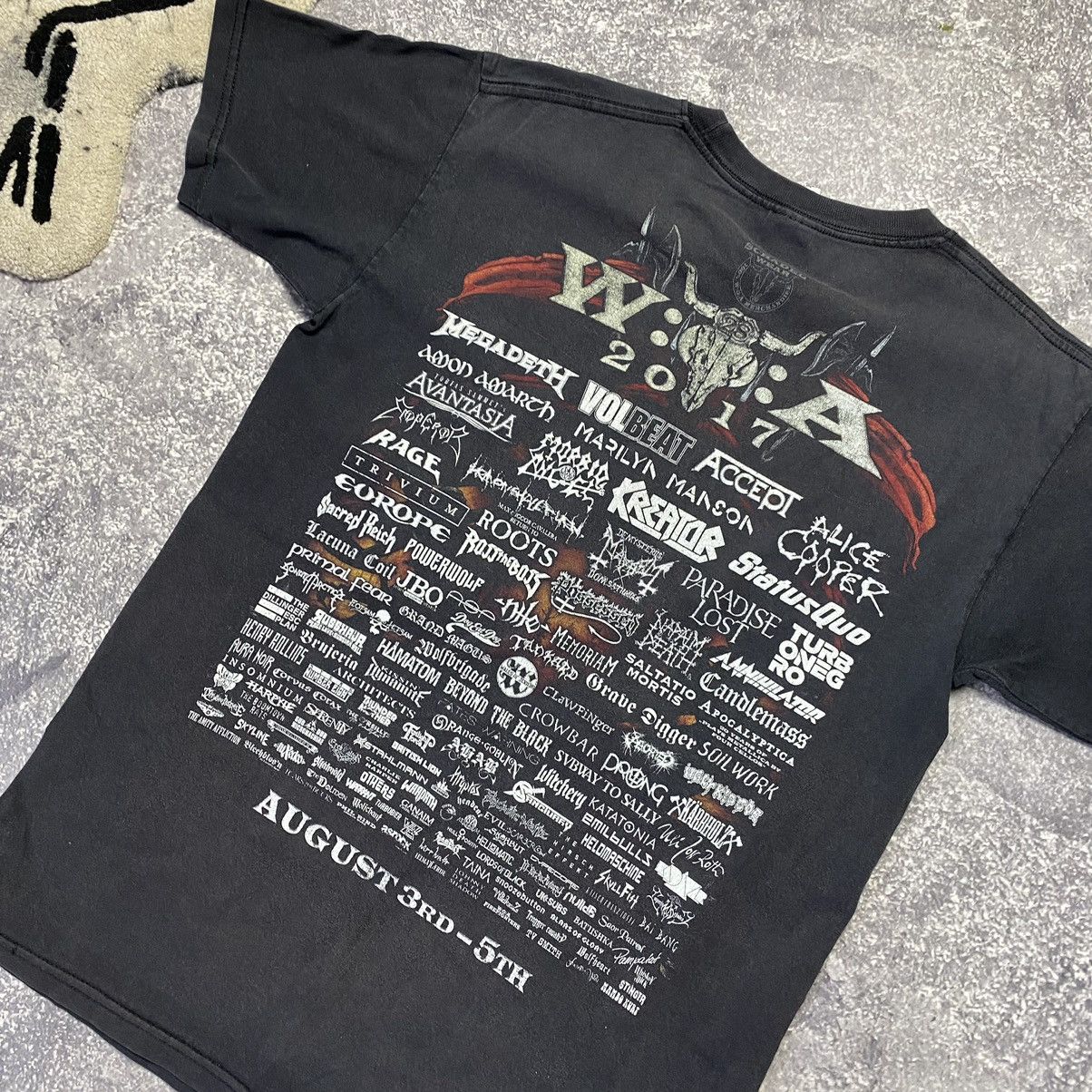 Band Tees Vintage Wacken 2017 Festival All Rock Group tee Size US S / EU 44-46 / 1 - 11 Thumbnail