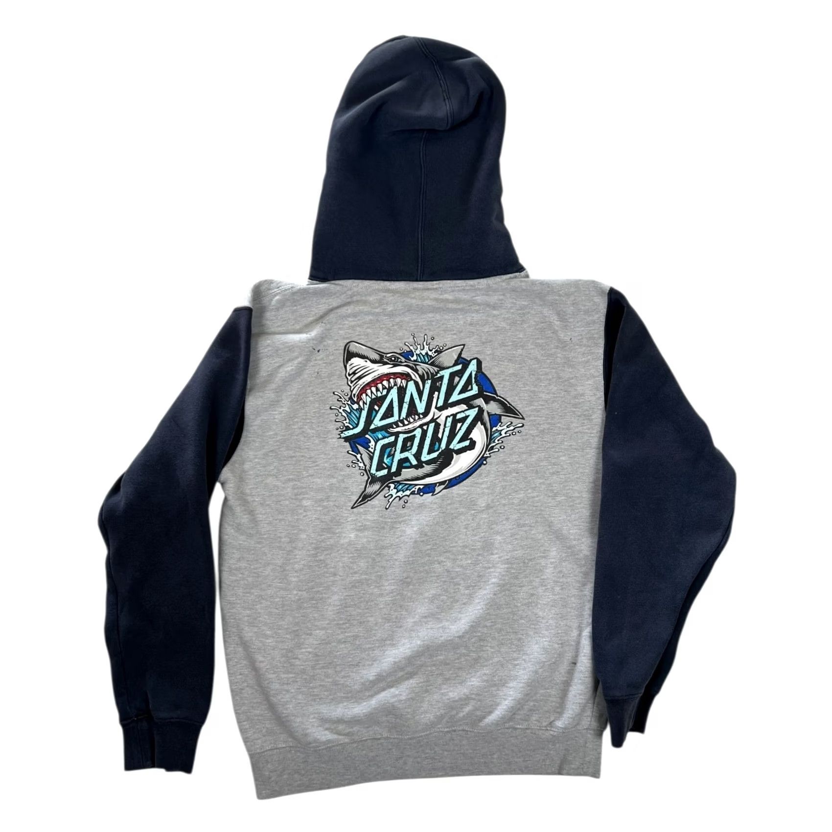 Vintage VINTAGE Santa Cruz Hoodie Sweatshirt Mens S Blue Logo 90s Skate Pullover Hooded Pockets Shedding Size US S / EU 44-46 / 1 - 2 Thumbnail