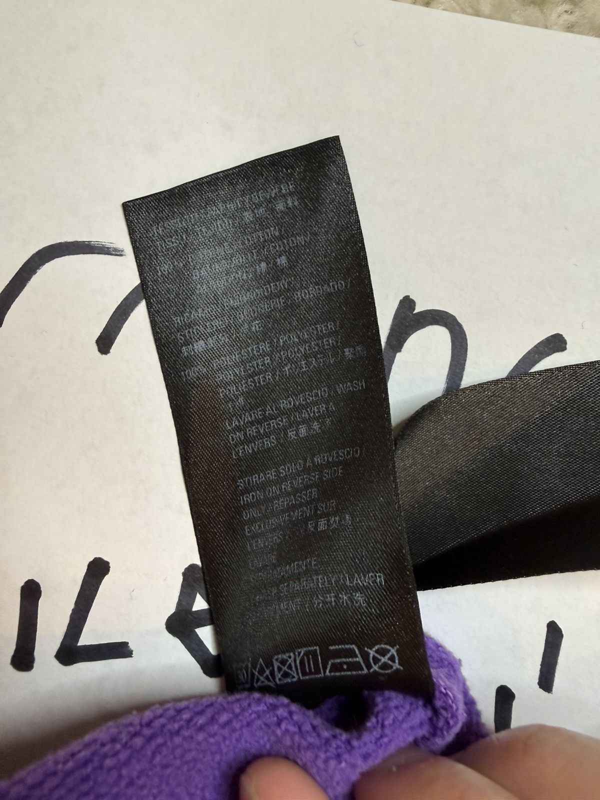 Balenciaga Balenciaga Unity Purple Wash Size US S / EU 44-46 / 1 - 15 Thumbnail