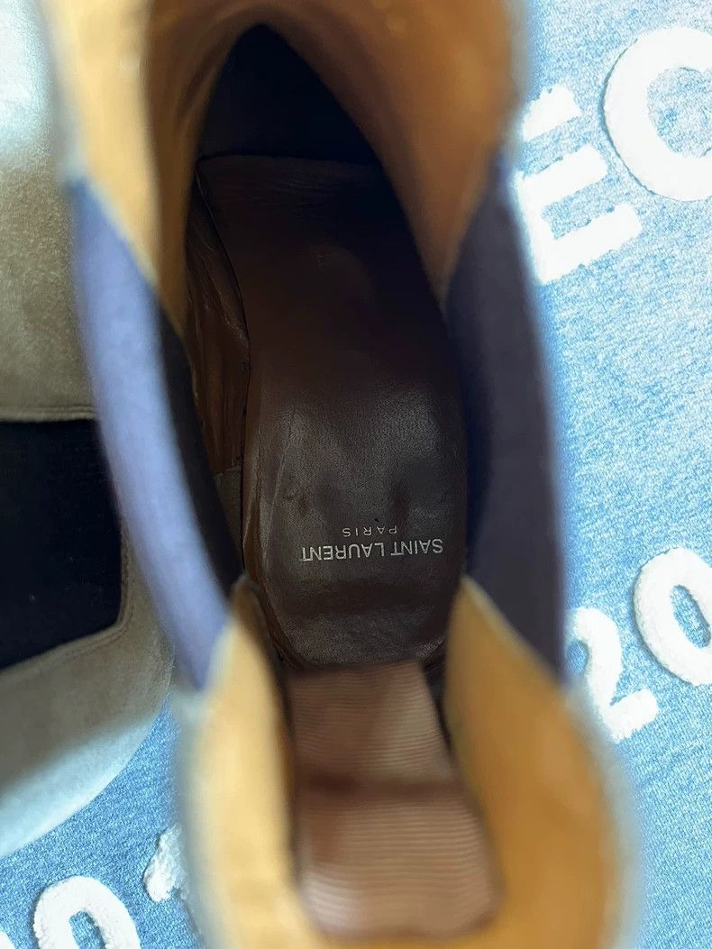 Saint Laurent Paris Saint Laurent Paris 21ss fur fur Chelsea boots Size US 9 / EU 42 - 8 Thumbnail