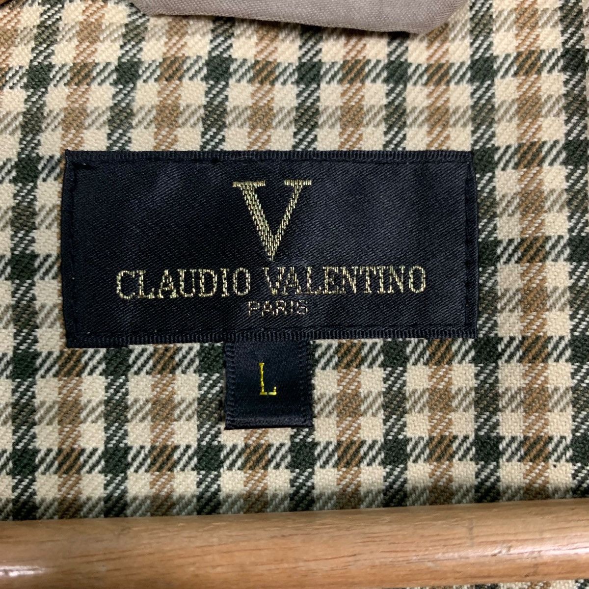 Vintage 90's CLAUDIO VALENTINO Suede Bomber Jacket #2724-C123 Size US L / EU 52-54 / 3 - 16 Thumbnail