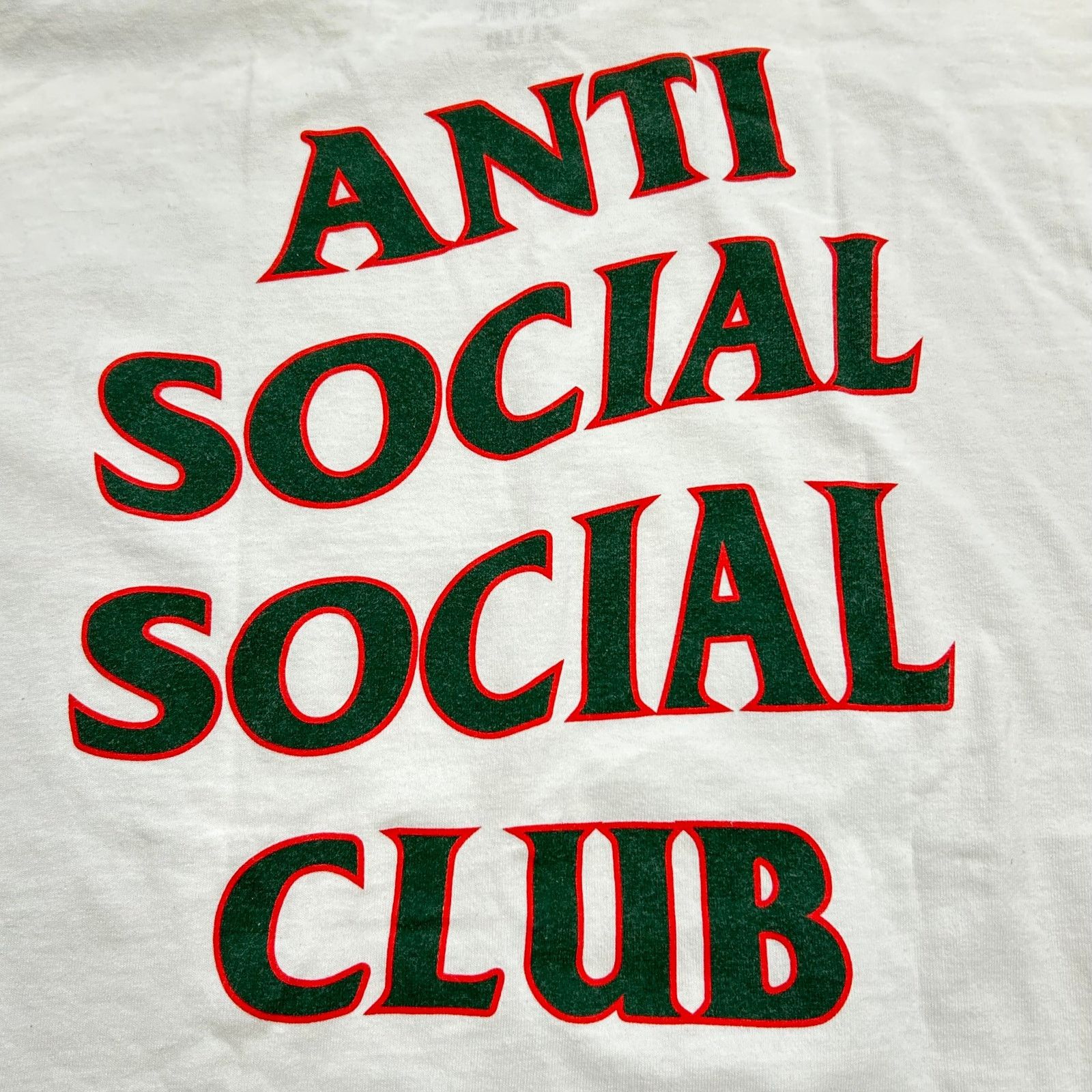 Anti Social Social Club Anti Social Social Club Red Green Logo Tee T Shirt Size XL Size US XL / EU 56 / 4 - 2 Thumbnail