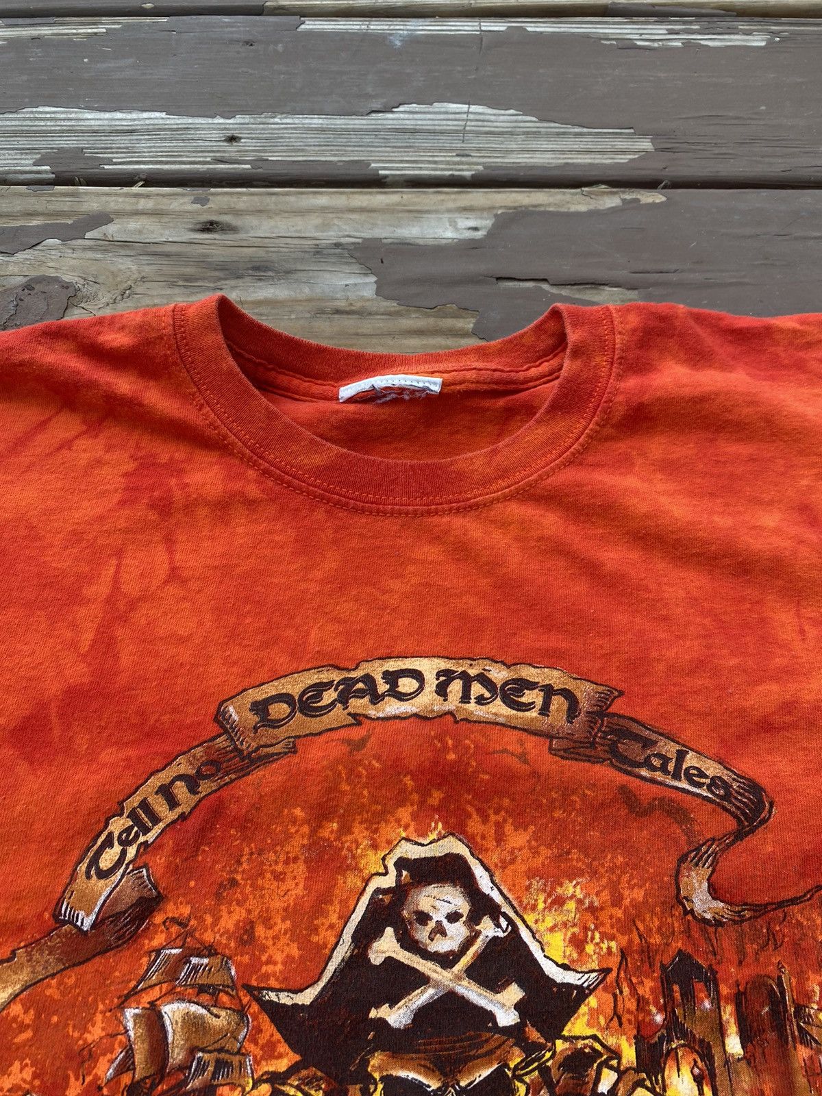 Vintage Vintage Pirates of The Caribbean Tee Size US XL / EU 56 / 4 - 4 Thumbnail