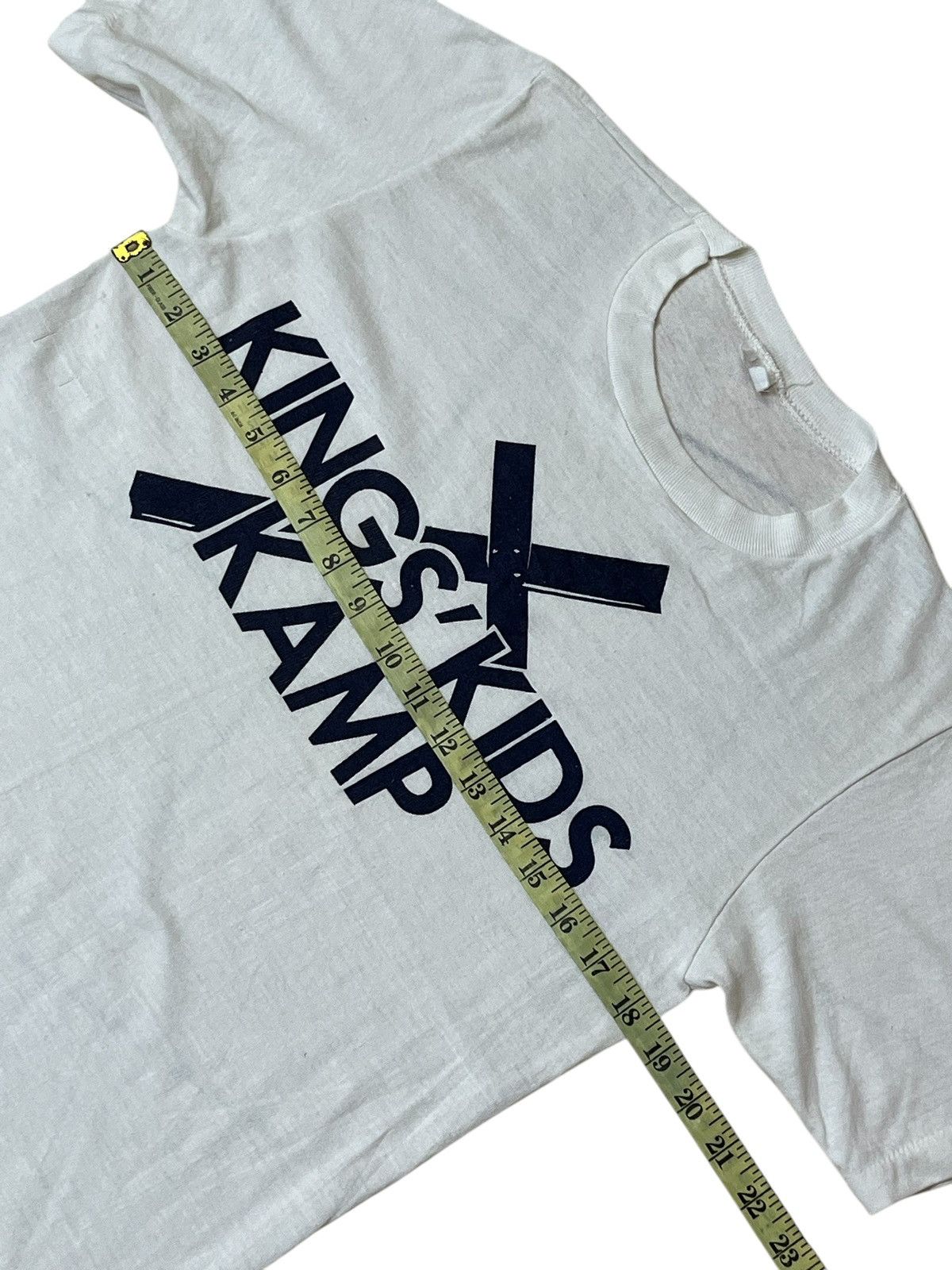 Vintage VINTAGE 80s KINGS KIDS KAMP 50/50 TEE SHIRT Size US S / EU 44-46 / 1 - 10 Thumbnail