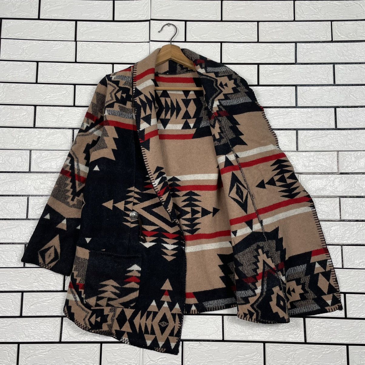 Johnson Woolen Mills Vintage 70s Johnson Woolen Mills Aztech Navajo Jacket Size US M / EU 48-50 / 2 - 9 Thumbnail