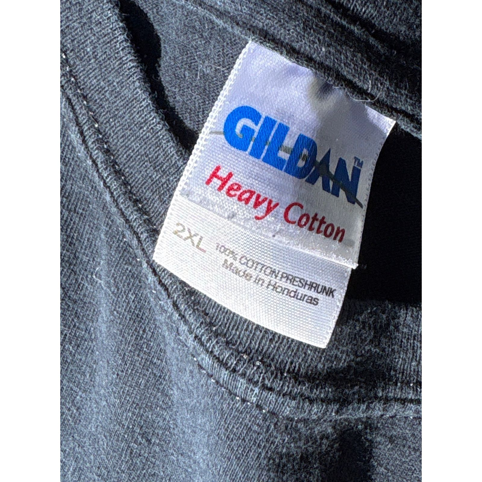 Gildan Decibel Magazine red black Logo grim reaper scythe XXL shirt Size US XXL / EU 58 / 5 - 4 Thumbnail
