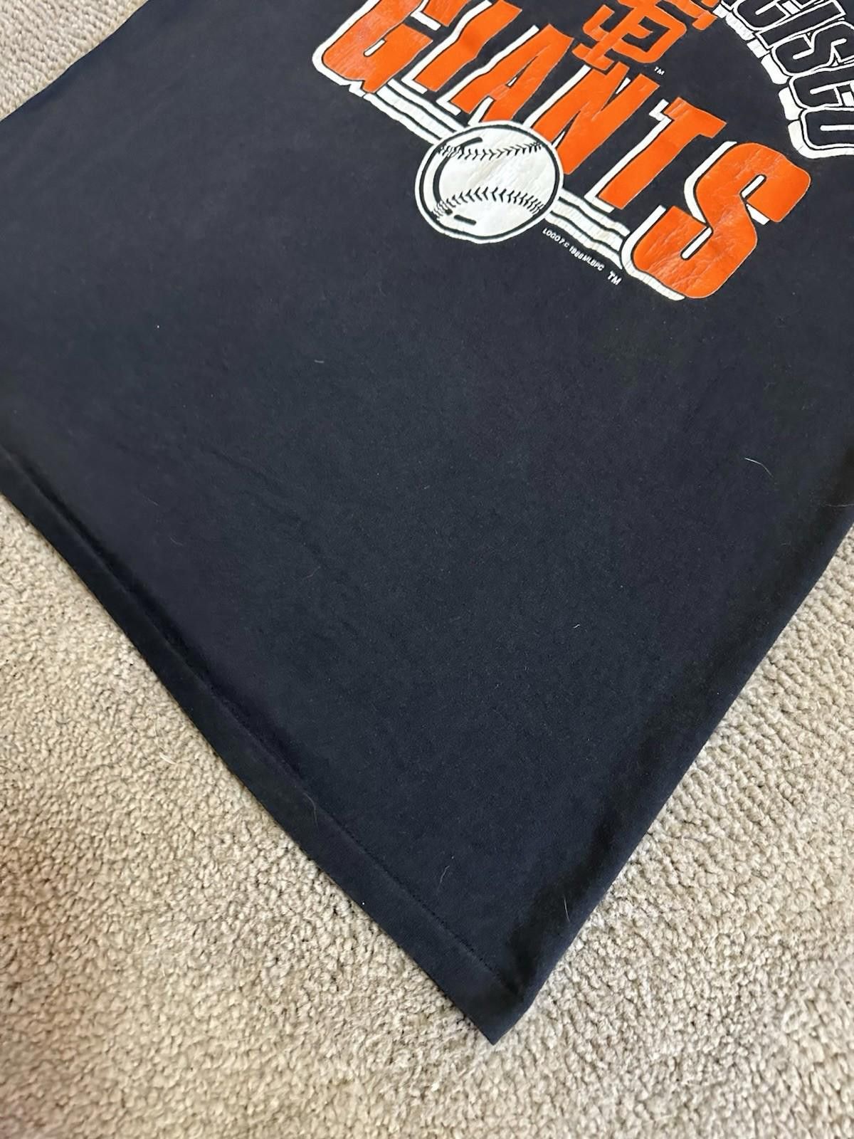 Designer VTG 1988 San Francisco Giants Single Stitch T-Shirt Baseball Size US XL / EU 56 / 4 - 6 Thumbnail