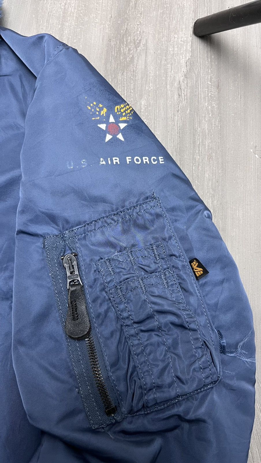 Alpha Industries Vintage B-15C bomber jacket by Aplha industries Size US M / EU 48-50 / 2 - 4 Thumbnail