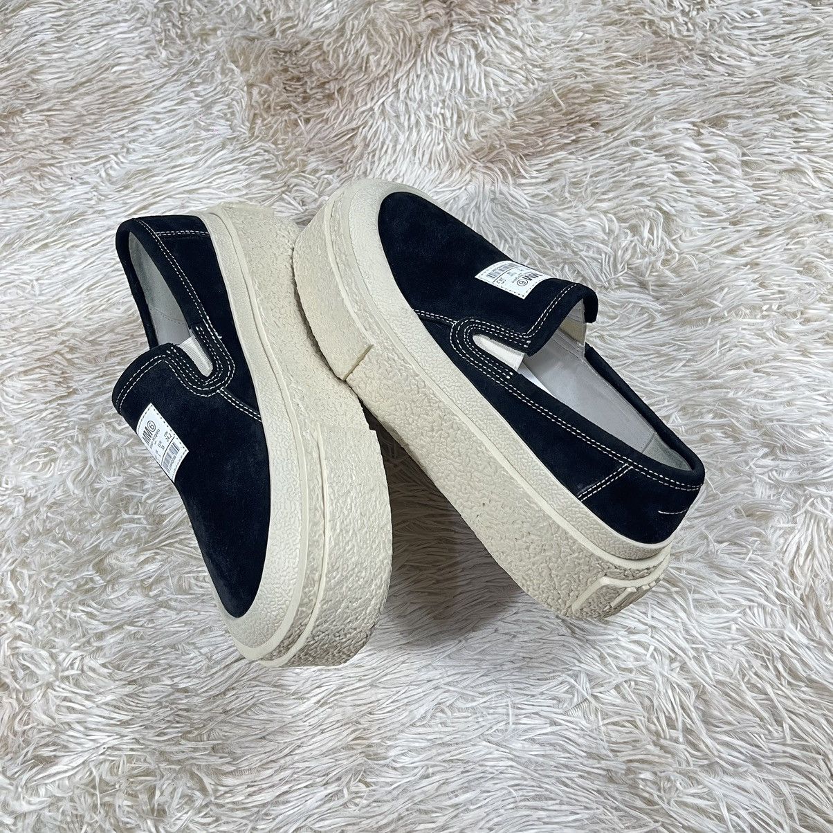 MM6 × Maison Margiela MM6 Maison Margiela Slide On Platform Sneakers in Black Size US 7 / IT 37 - 4 Thumbnail