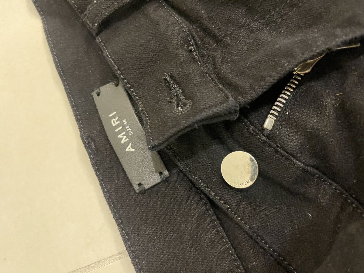 Amiri Amiri black art patch painted jeans Size US 38 / EU 54 - 7 Thumbnail
