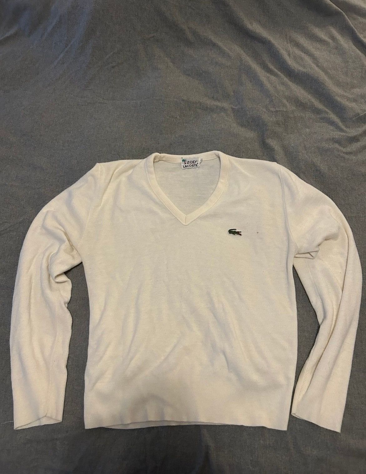 Lacoste Lacoste V neck sweater Size M / US 6-8 / IT 42-44 - 1 Thumbnail