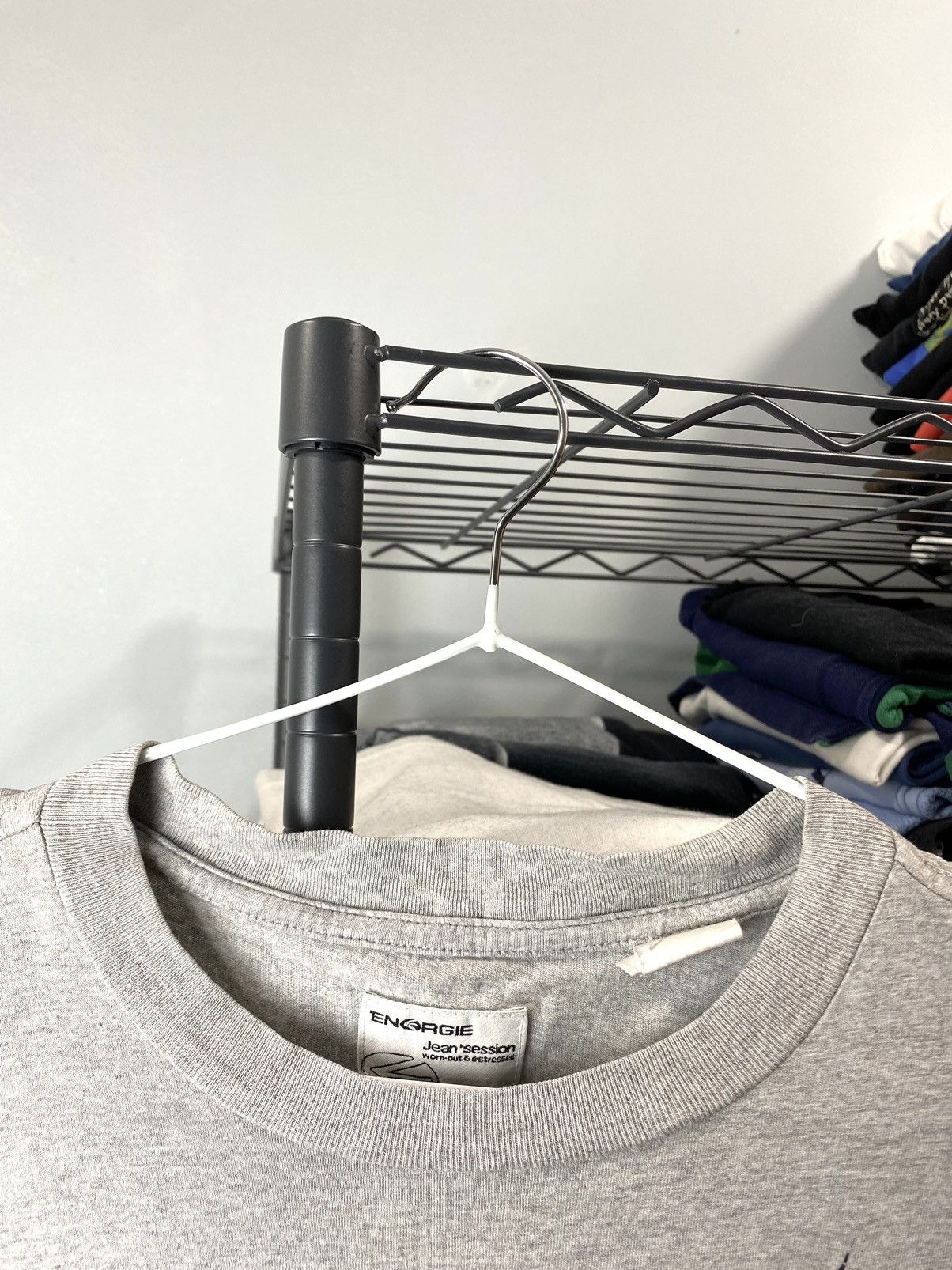 Energie × Sixty Rare! Vintage Energie by Sixty T Shirt Japan Style Size US L / EU 52-54 / 3 - 4 Thumbnail