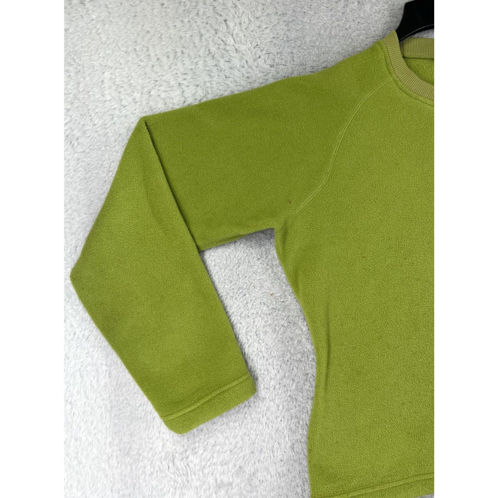 The North Face The North Face Sweater Womens Extra Large Green Crop 100% Polyester Fleece Size XL / US 12-14 / IT 48-50 - 5 Thumbnail