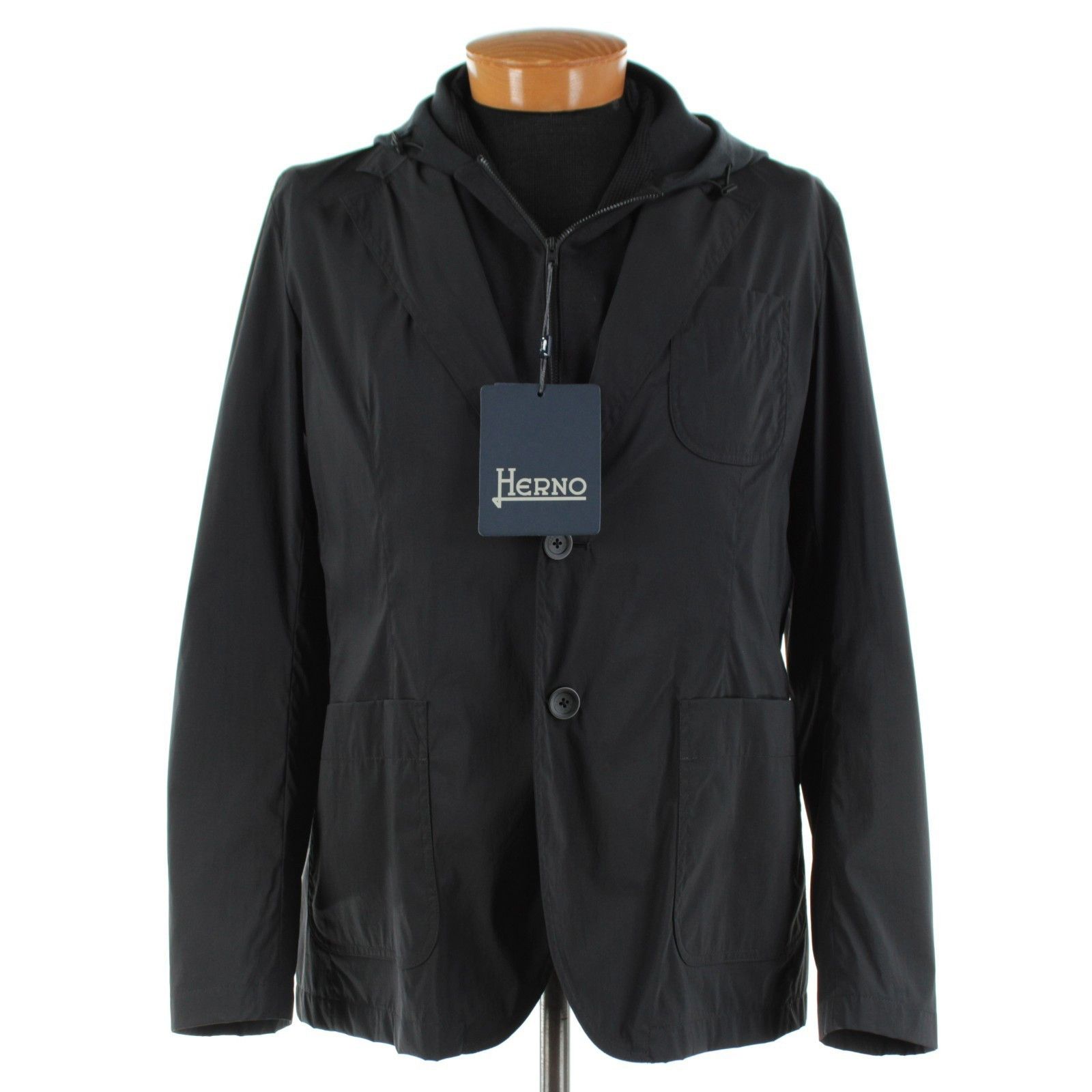 Herno Herno Jacket Size L US In Black Polyamide Blend Size US L / EU 52-54 / 3 - 1 Thumbnail