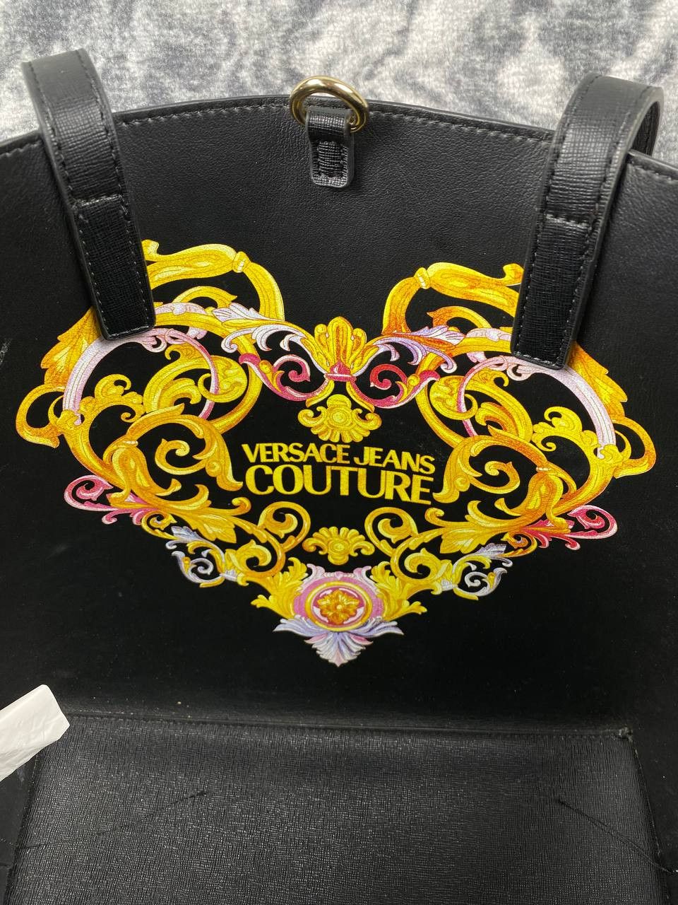 Versace Versace Jeans Couture Versailles Baroque Print Tote Bag Size ONE SIZE - 13 Thumbnail