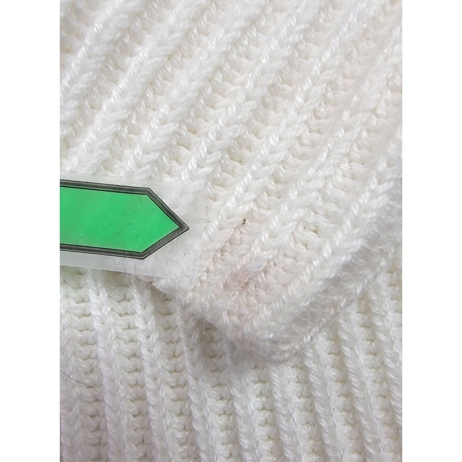 Vintage Haven Well Within Sweater Womens XS Ivory V-Neck Pullover Casual Size XS / US 0-2 / IT 36-38 - 5 Thumbnail