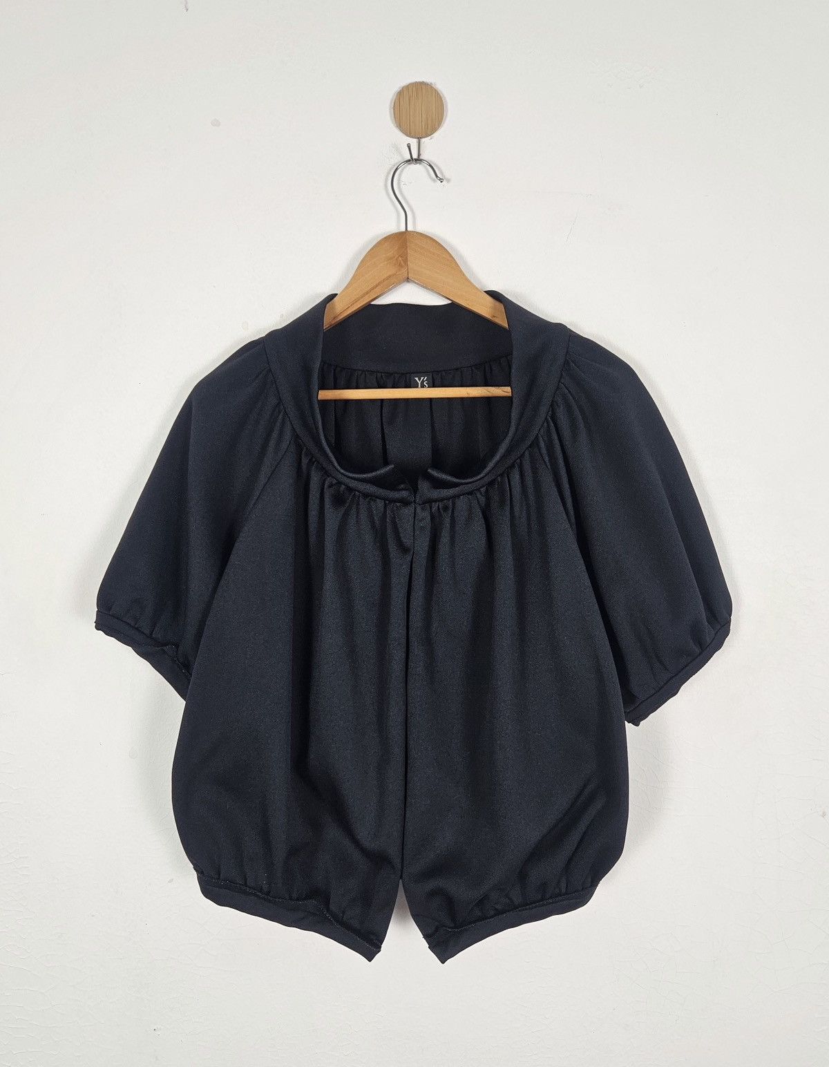 Yohji Yamamoto Y's by Yohji Yamamoto runway balloon-pleated neckline Size M / US 6-8 / IT 42-44 - 2 Thumbnail