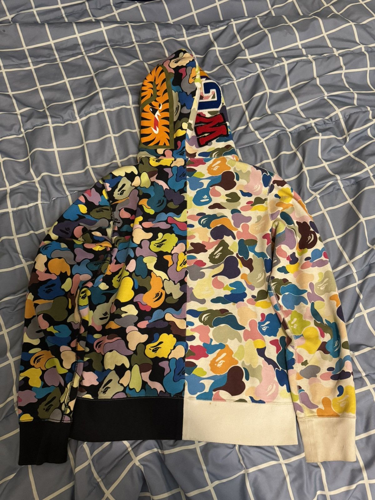 Bape Muti camo half bape hoodie Size US L / EU 52-54 / 3 - 2 Thumbnail