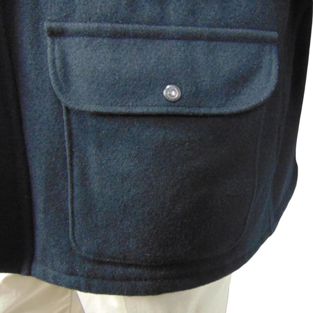 Schott Schott NYC Wool Hunting Jacket Made in USA Black Size 52 Size US XXL / EU 58 / 5 - 10 Thumbnail