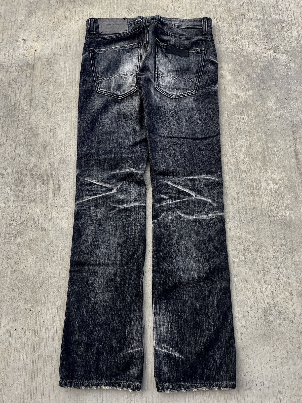 BUFFALO BOBS 💥RARE💥BUFFALO JEANS WHISKER BEAUTIFUL WASH Size US 30 / EU 46 - 5 Thumbnail