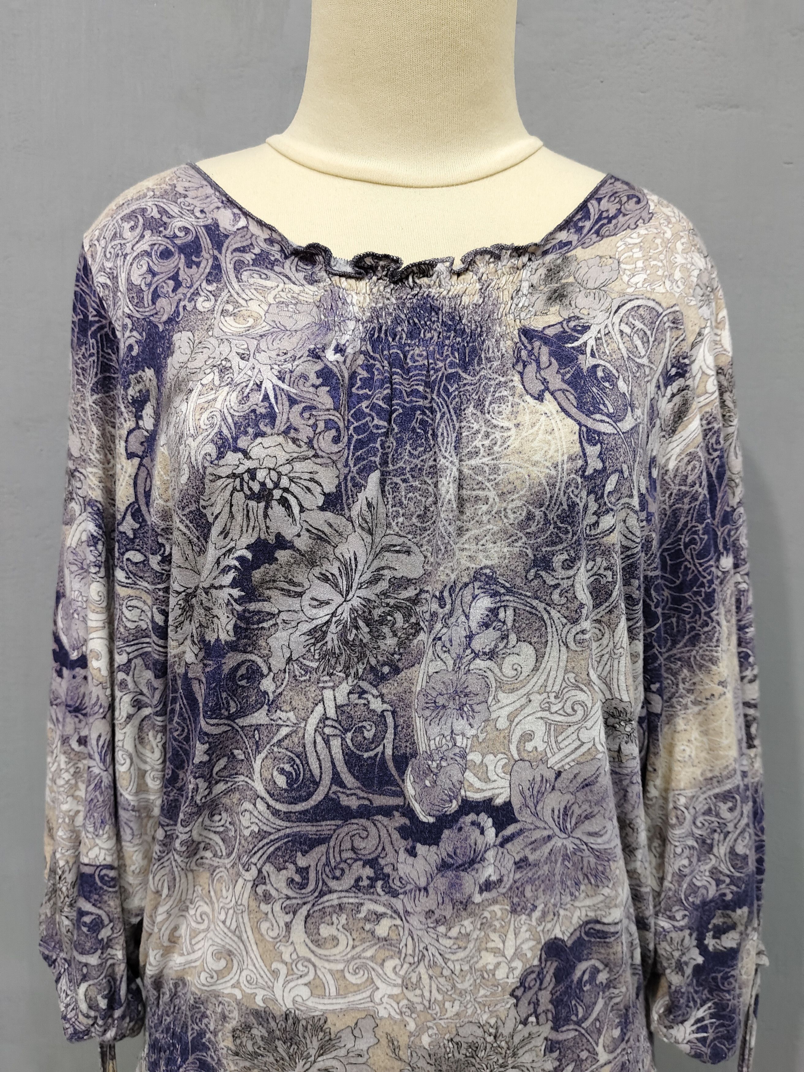 💥 Calvin Klein Jeans Hippie Bohemian Viscose Blouses