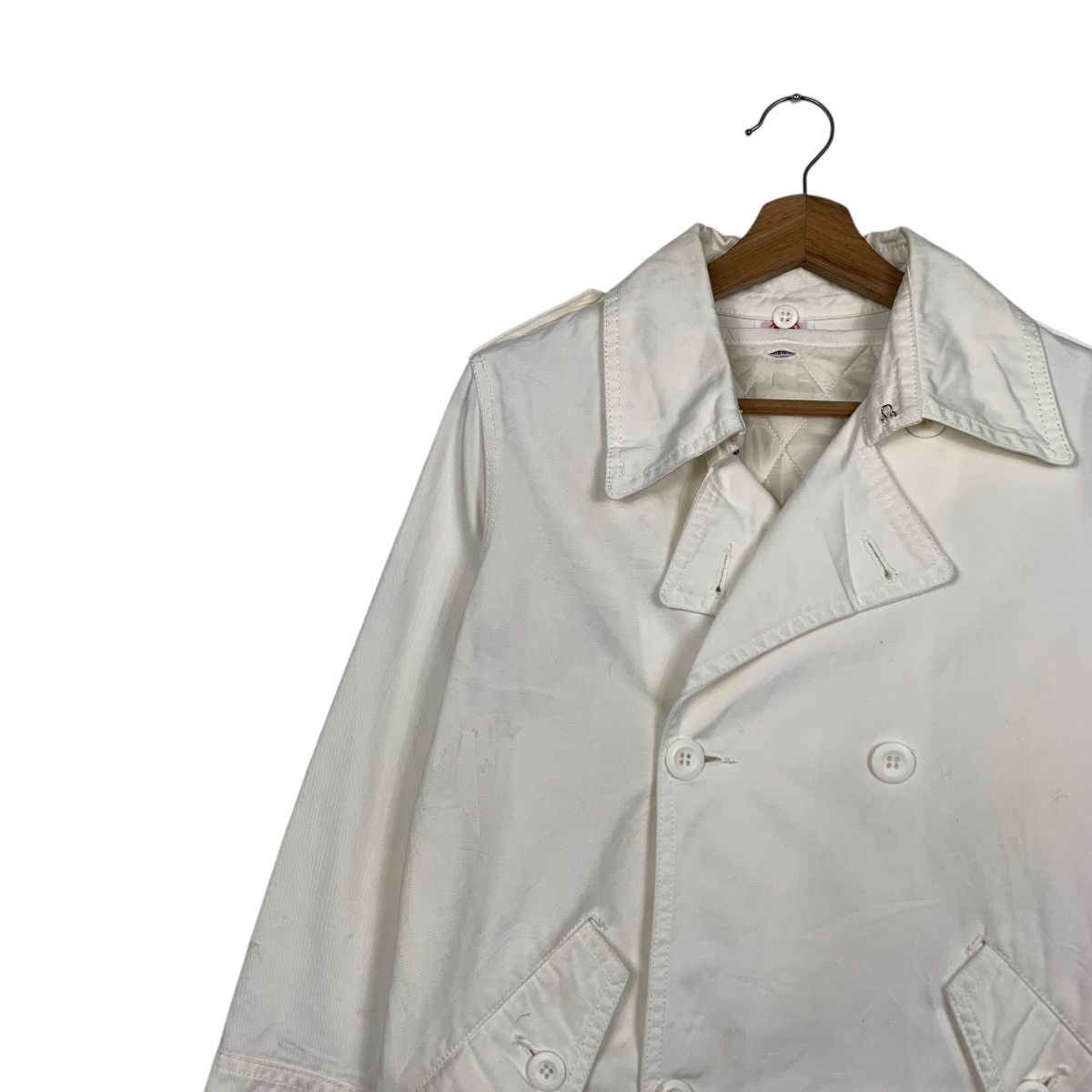 Japanese Brand × Vintage ☀️Rare!!Chubbygang skull white jacket Made in Japan Size US S / EU 44-46 / 1 - 4 Thumbnail