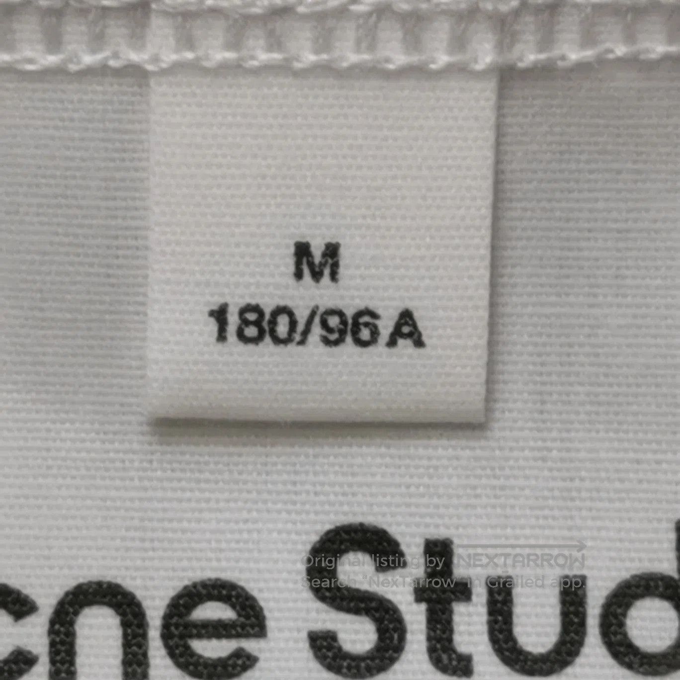 Acne Studios Acne Studios M Cotton Mock Neck Long-Sleeve Tee. Size US M / EU 48-50 / 2 - 8 Thumbnail