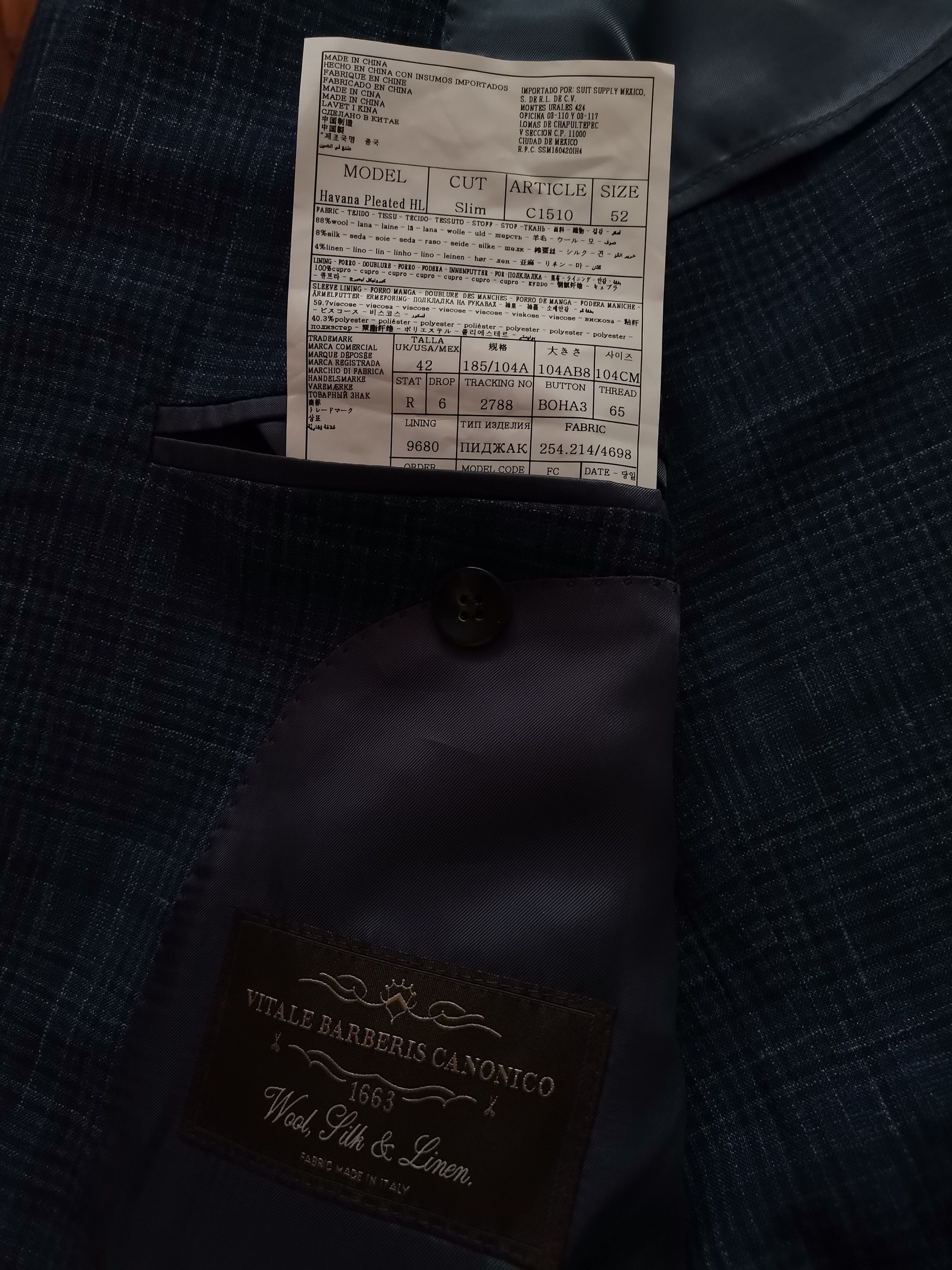 Suitsupply Suitsupply Tartan Blazer Size 42R - 3 Thumbnail