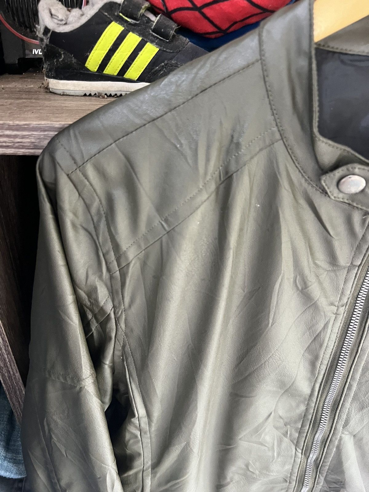 In The Attic 🔥In The Attic Synthetic Leather Jacket Size US S / EU 44-46 / 1 - 4 Thumbnail