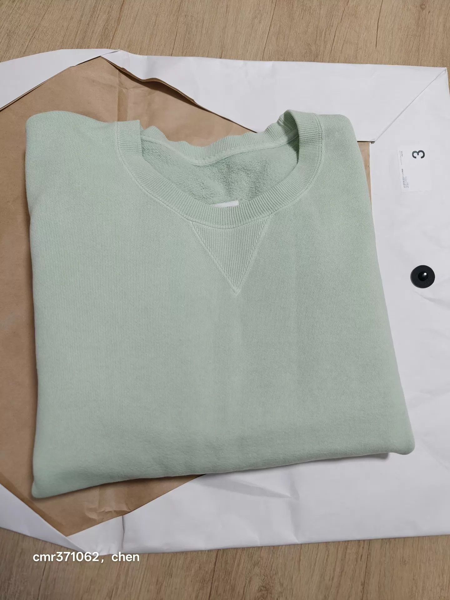 Visvim visvim 26SS Jumbo SB Sweat L/S Dmgd lt Green Sz3 Size US L / EU 52-54 / 3 - 6 Thumbnail