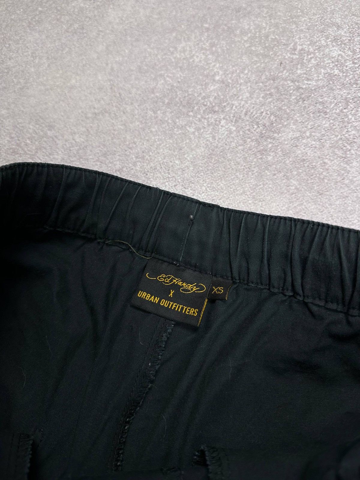 Ed Hardy Vintage Ed Hardy Y2K Cargo Japanese Flared Pants XS Size US 30 / EU 46 - 8 Thumbnail
