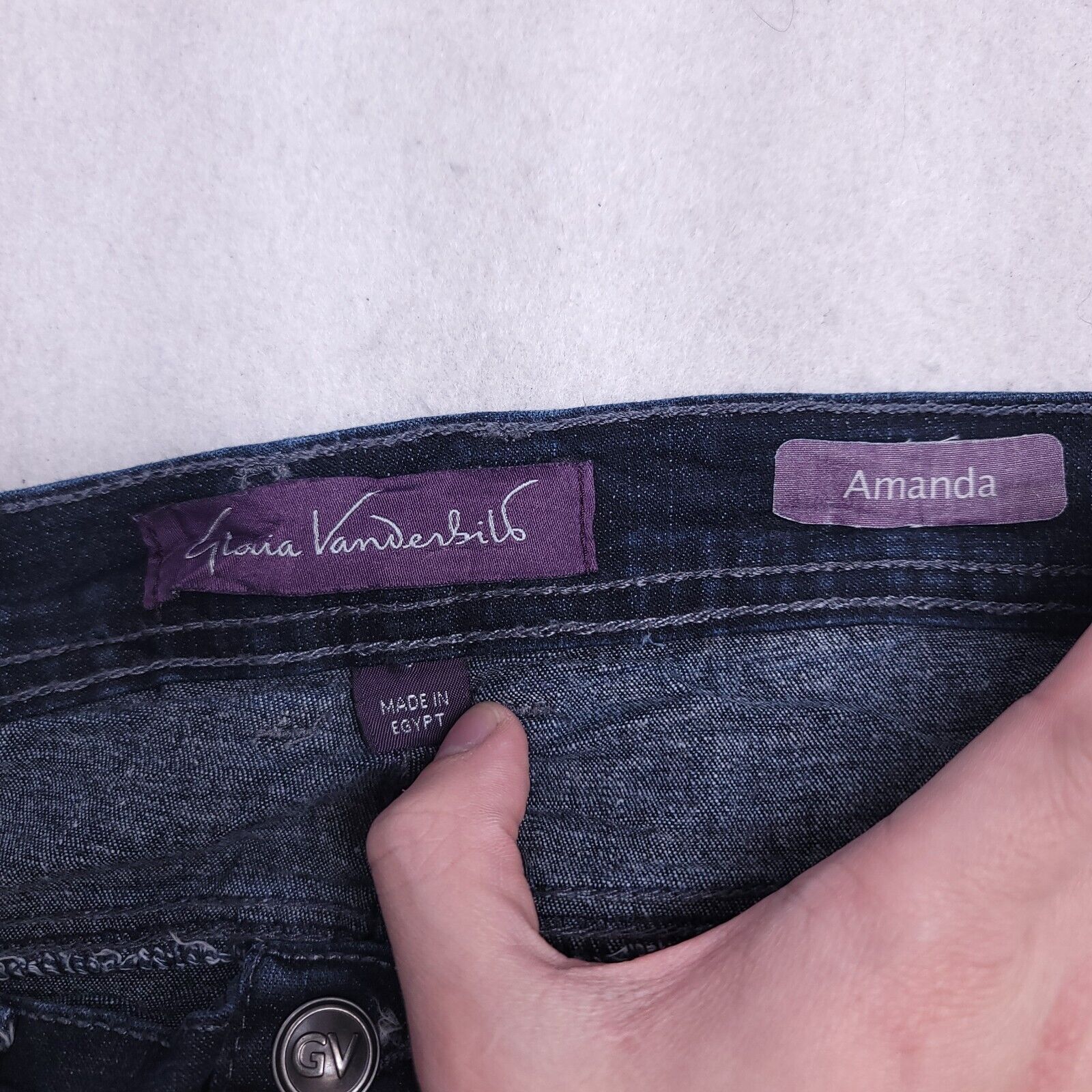 Gloria Vanderbilt Gloria Vanderbilt Amanda Denim Jeans Womens Size 8 Blue Size 30" / US 8 / IT 44 - 3 Thumbnail