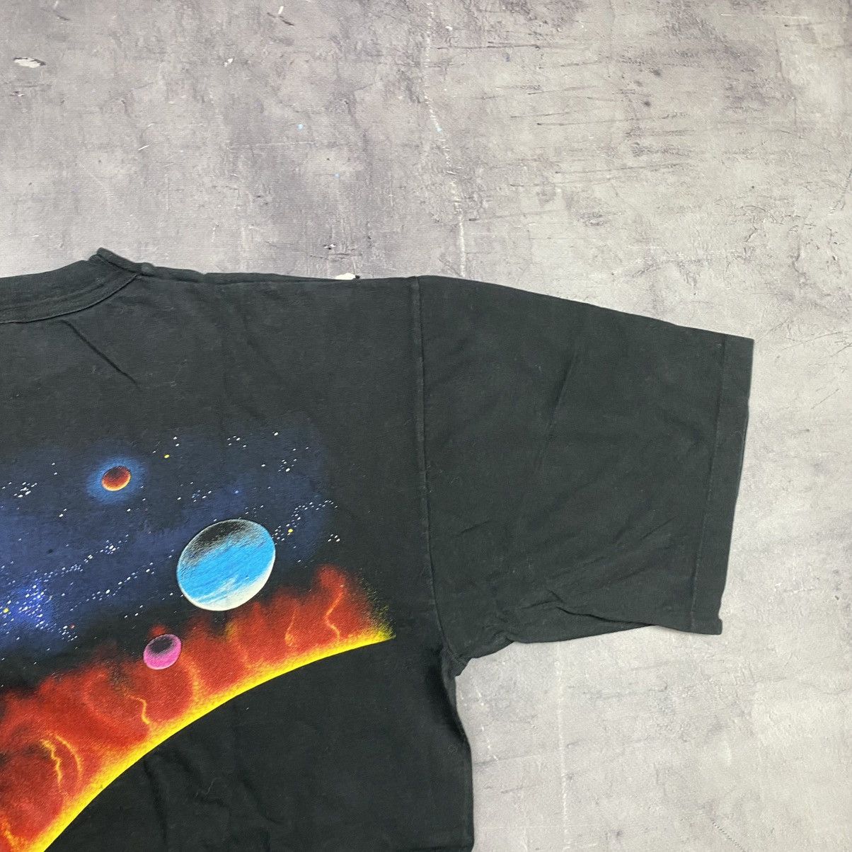 Vintage VINTAGE PETER KULL SOLAR SYSTEM GRAPHIC TEE 90s Size US L / EU 52-54 / 3 - 10 Thumbnail