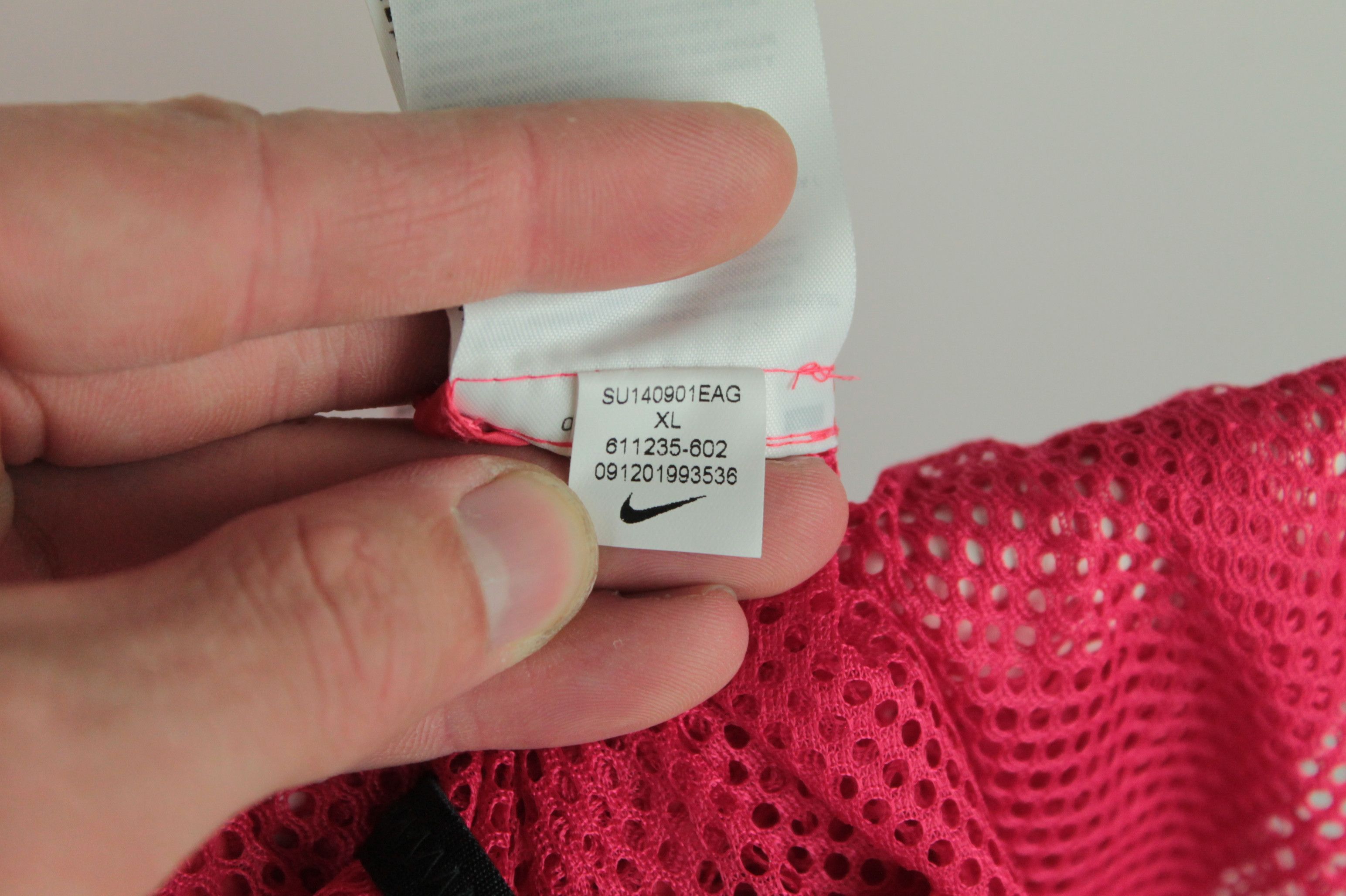 Nike Nike Sunset Mesh Red Women's Sportswear Jacket Size XL / US 12-14 / IT 48-50 - 10 Thumbnail