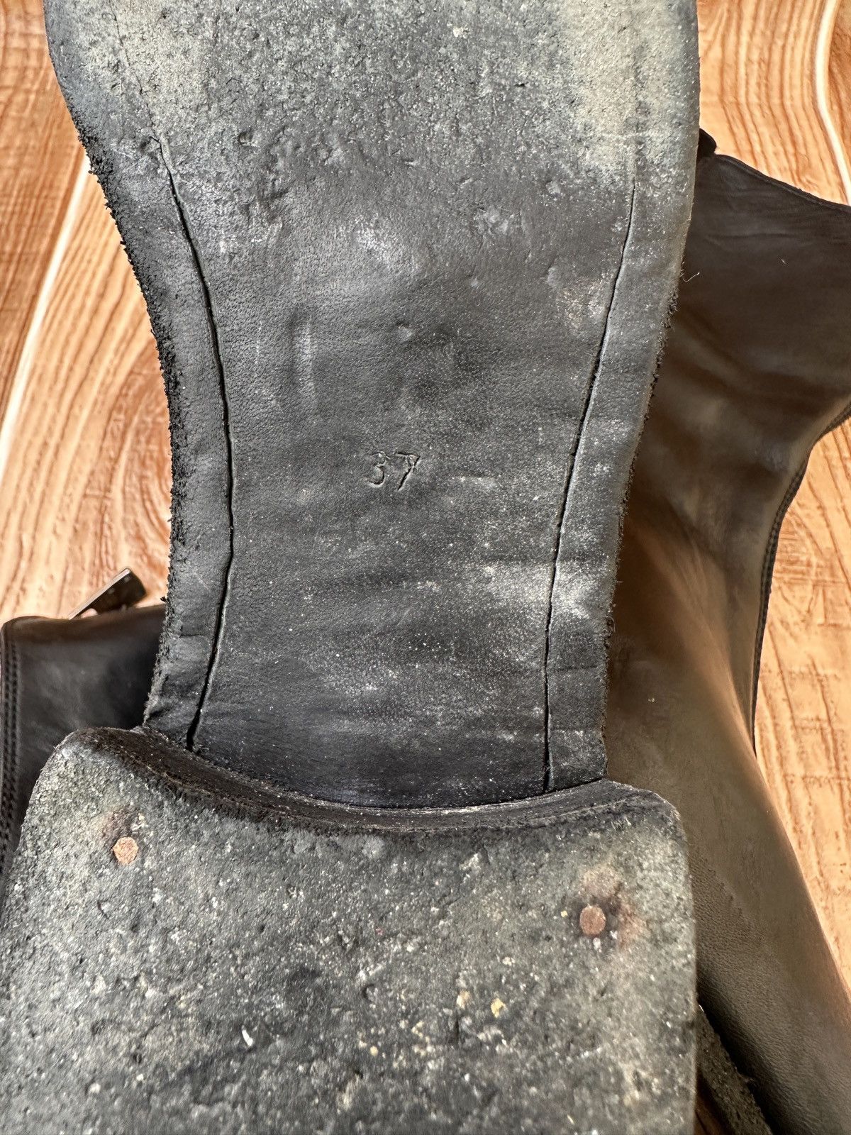 Guidi Guidi PL2 Front Zip Boots Full Grain Horse Leather Size US 7 / IT 37 - 22 Thumbnail