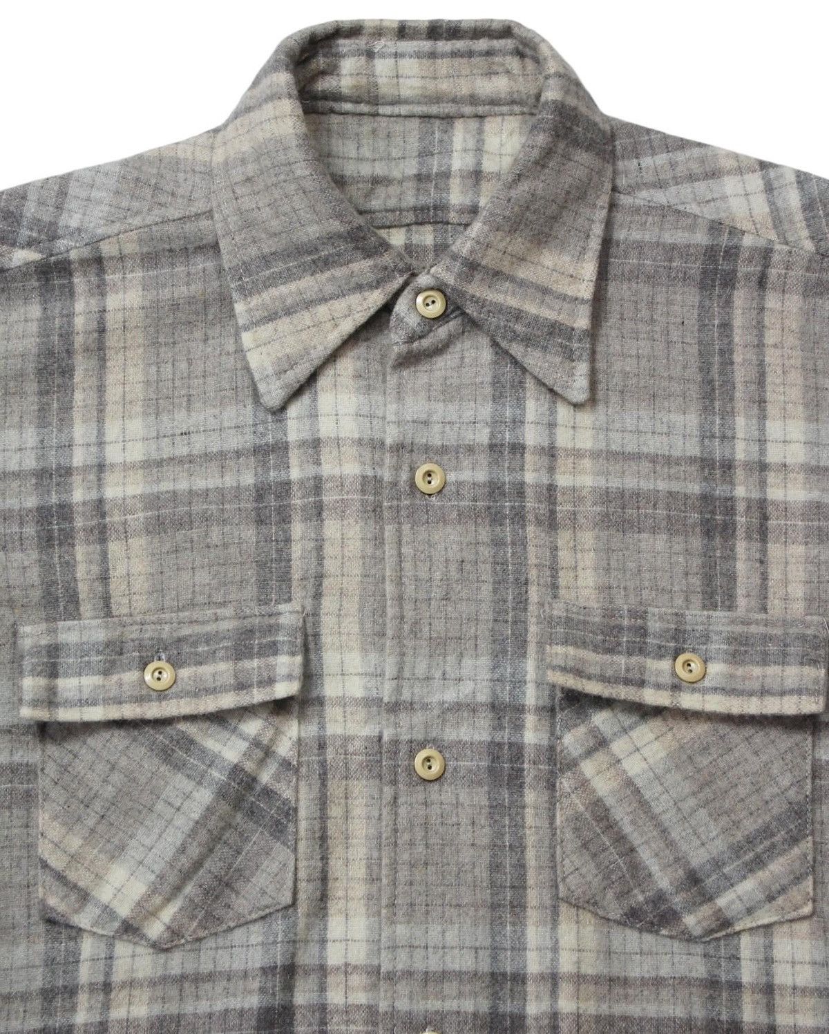Flannel × Japanese Brand × Vintage 1990S JAPANESE MADE FLANNEL Size US L / EU 52-54 / 3 - 2 Thumbnail