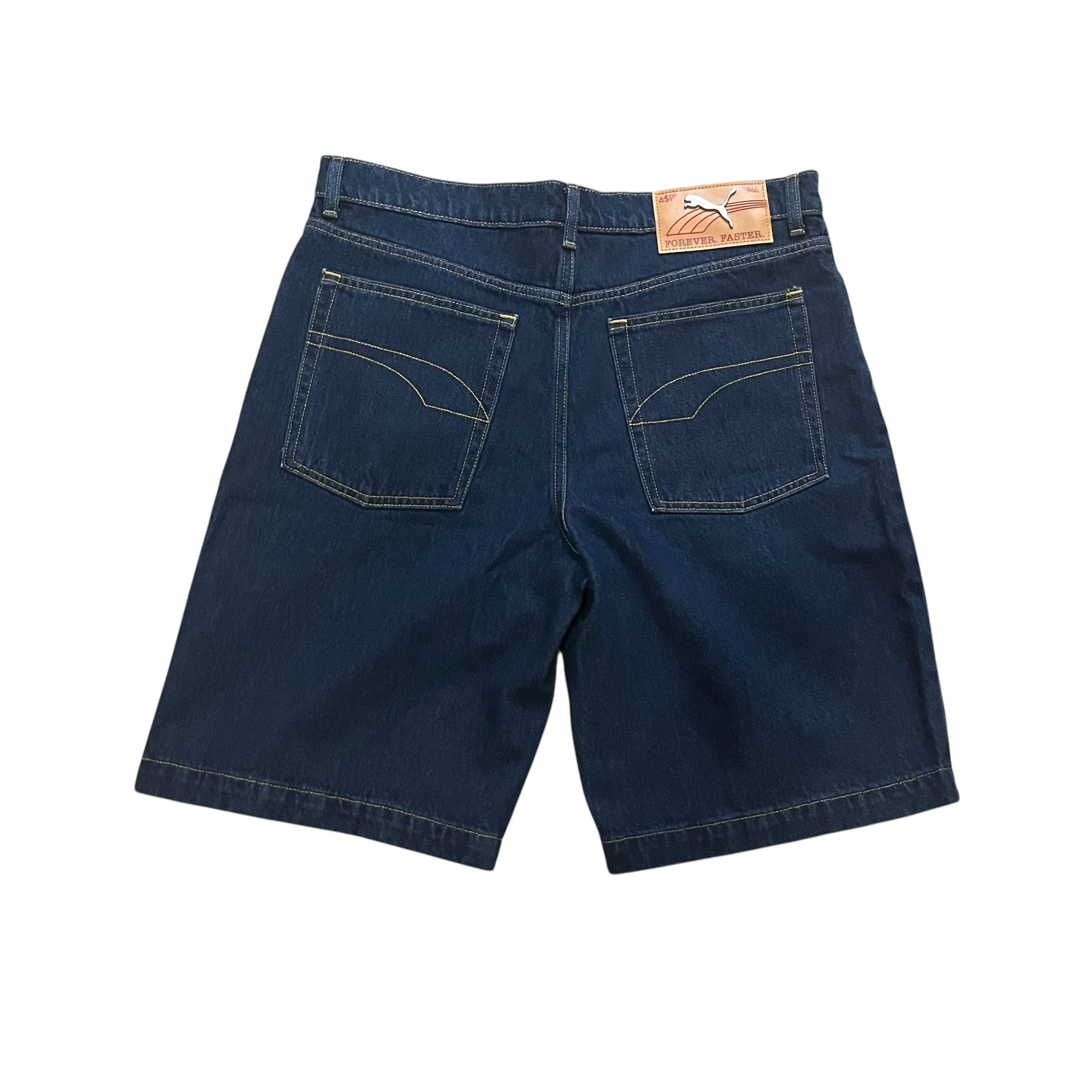 A$AP Rocky × Puma DEADSTOCK ASAP Rocky x Puma Denim Jean Shorts 32 Size US 32 / EU 48 - 6 Thumbnail