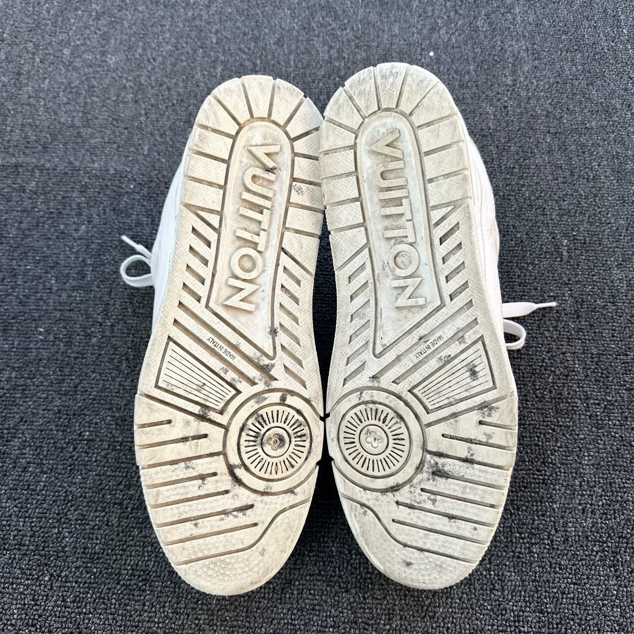 Louis Vuitton LV White Trainer 42.5 95 New Toe Wear Size US 9.5 / EU 42-43 - 6 Thumbnail