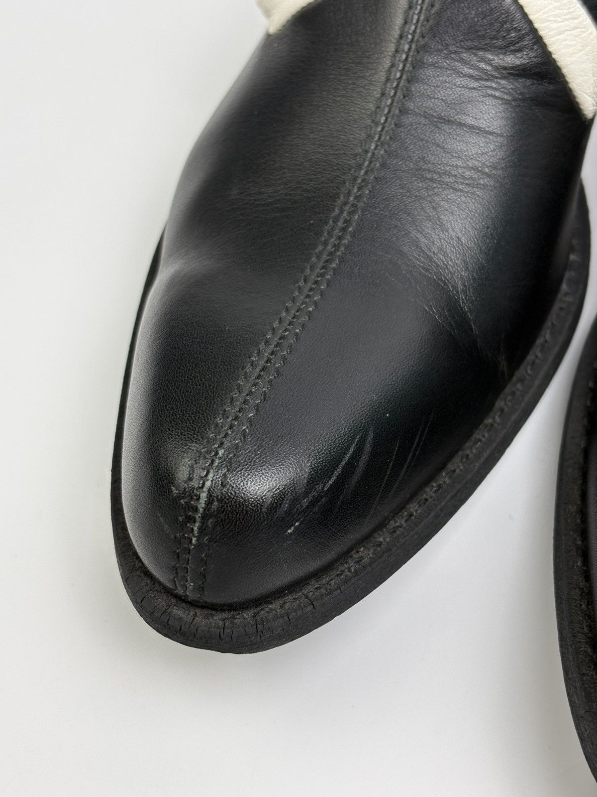 Limi Feu Limi Fue Black Leather Slip On Size US 7 / IT 37 - 3 Thumbnail