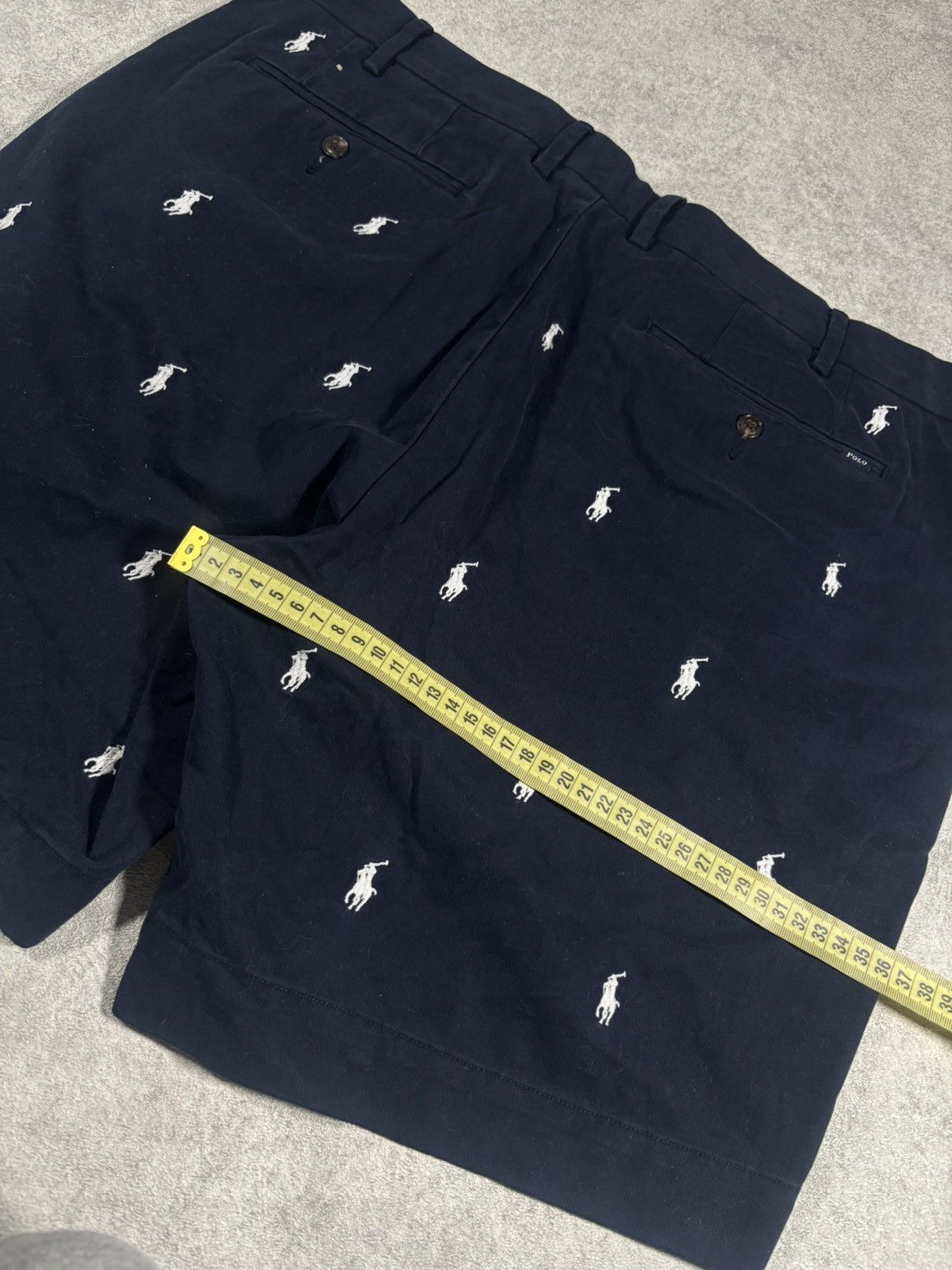 Polo Ralph Lauren Polo ralph lauren monogram pony shorts y2k summer vinatge Size US 38 / EU 54 - 9 Thumbnail