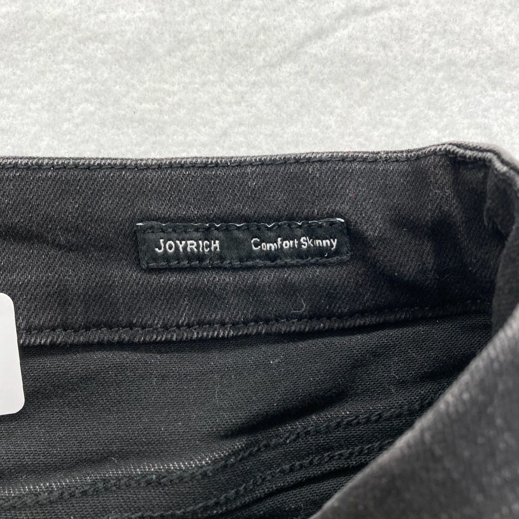 Joyrich Dear John Joyrich Jeans Women's 27 Black Stretch Denim Comfort Skinny Jeans NWT Size 27" / US 4 / IT 40 - 6 Thumbnail