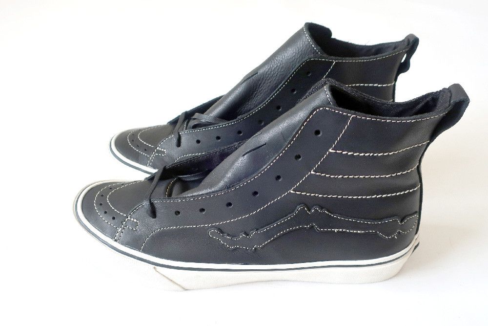 Vans (11)BLENDS X VANS VAULT SK8-HI DECON LX BLACK BONES Size US 11 / EU 44 - 4 Thumbnail